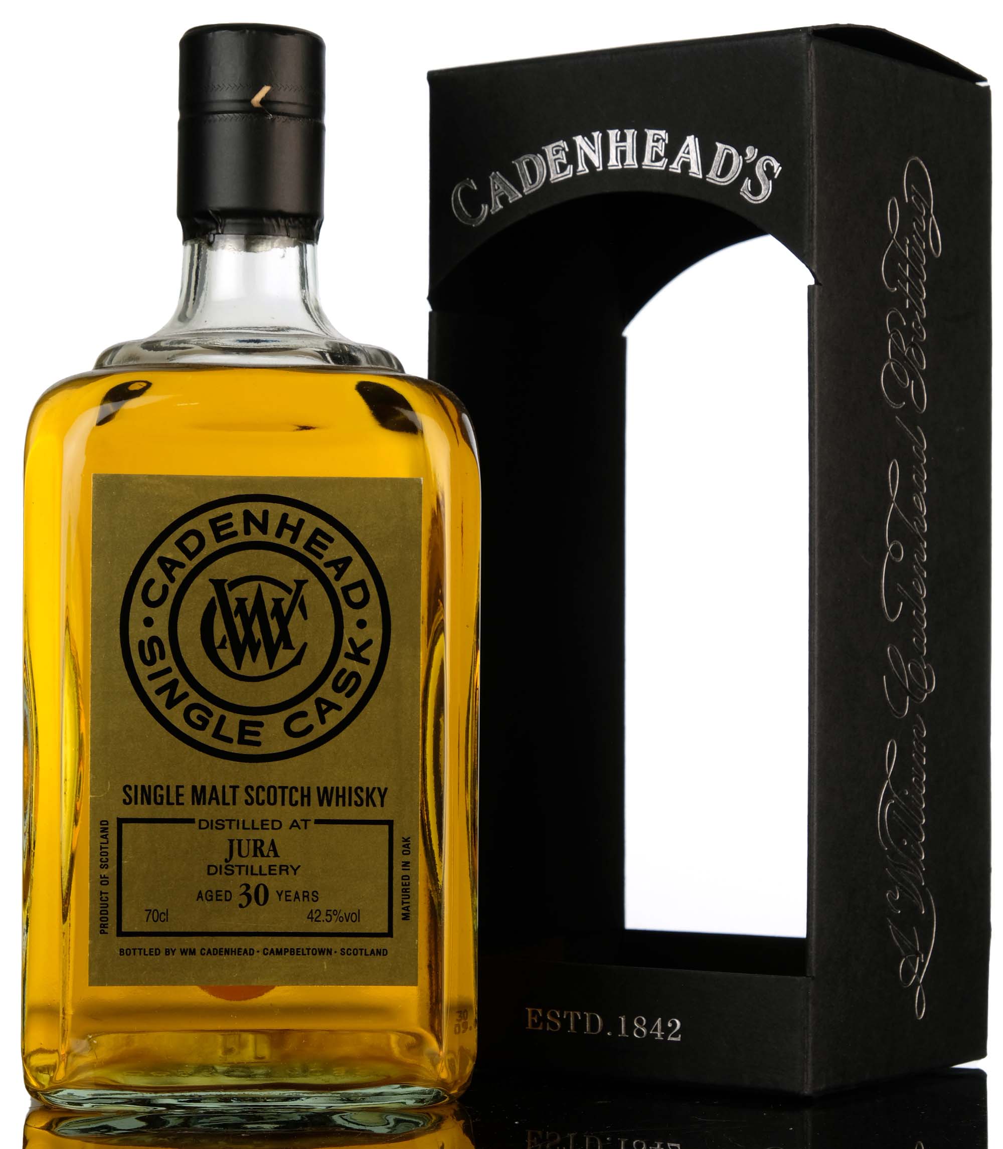 Jura 1986-2016 - 30 Year Old - Cadenheads Gold Label - Single Cask