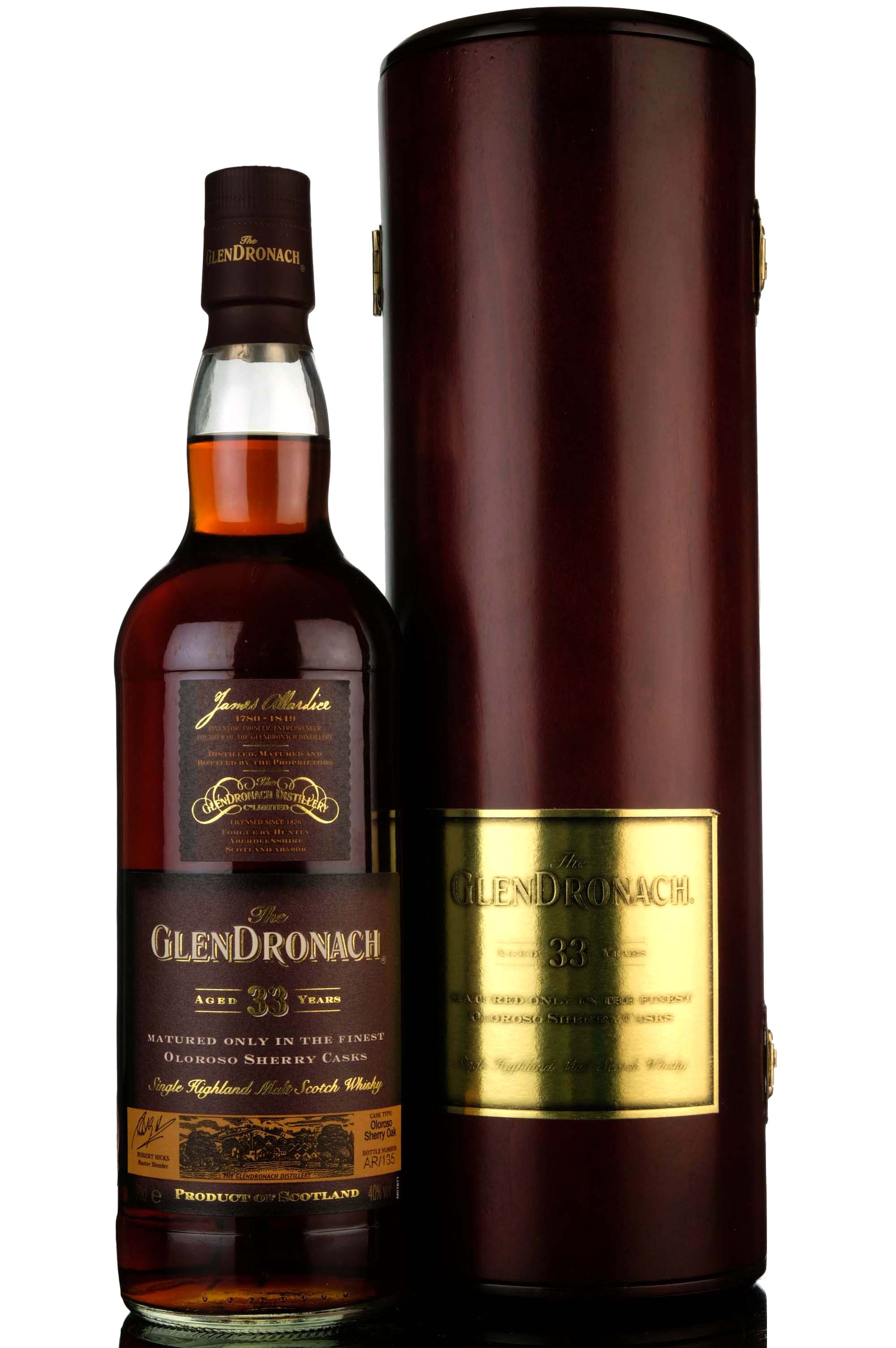 Glendronach 33 Year Old - Oloroso Sherry Cask - 2004 Release