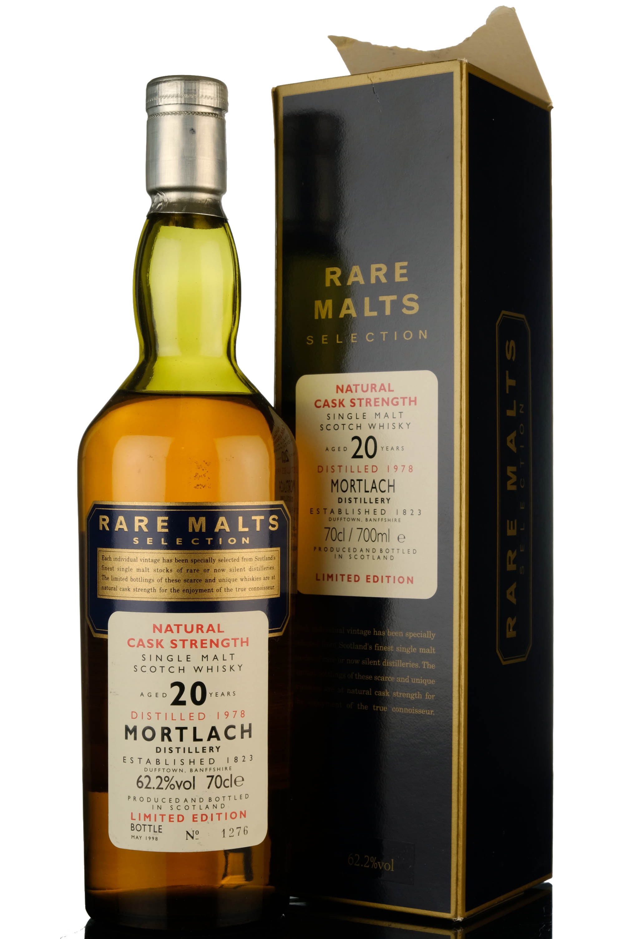 Mortlach 1978-1998 - 20 Year Old - Rare Malts 62.2%