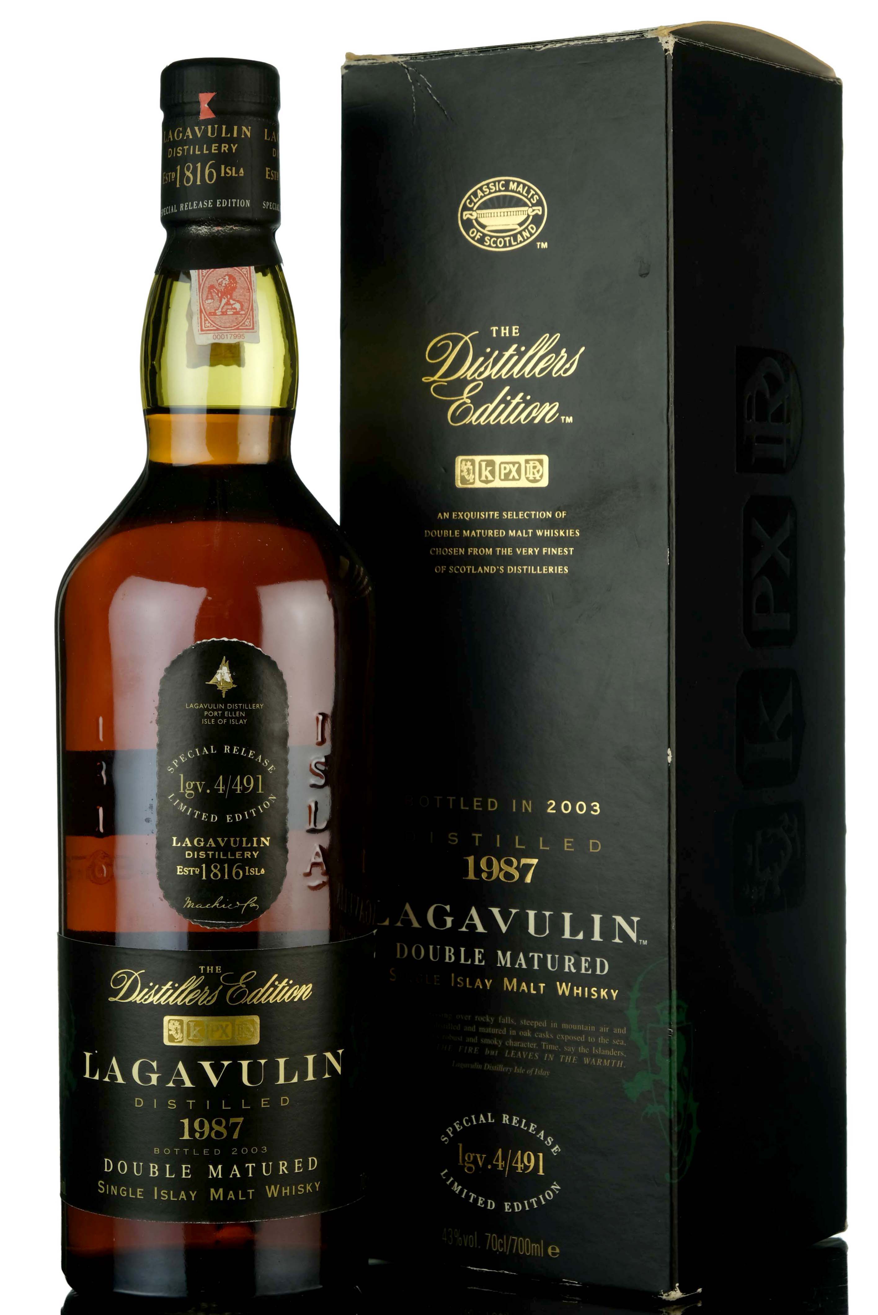 Lagavulin 1987 - Distillers Edition 2003