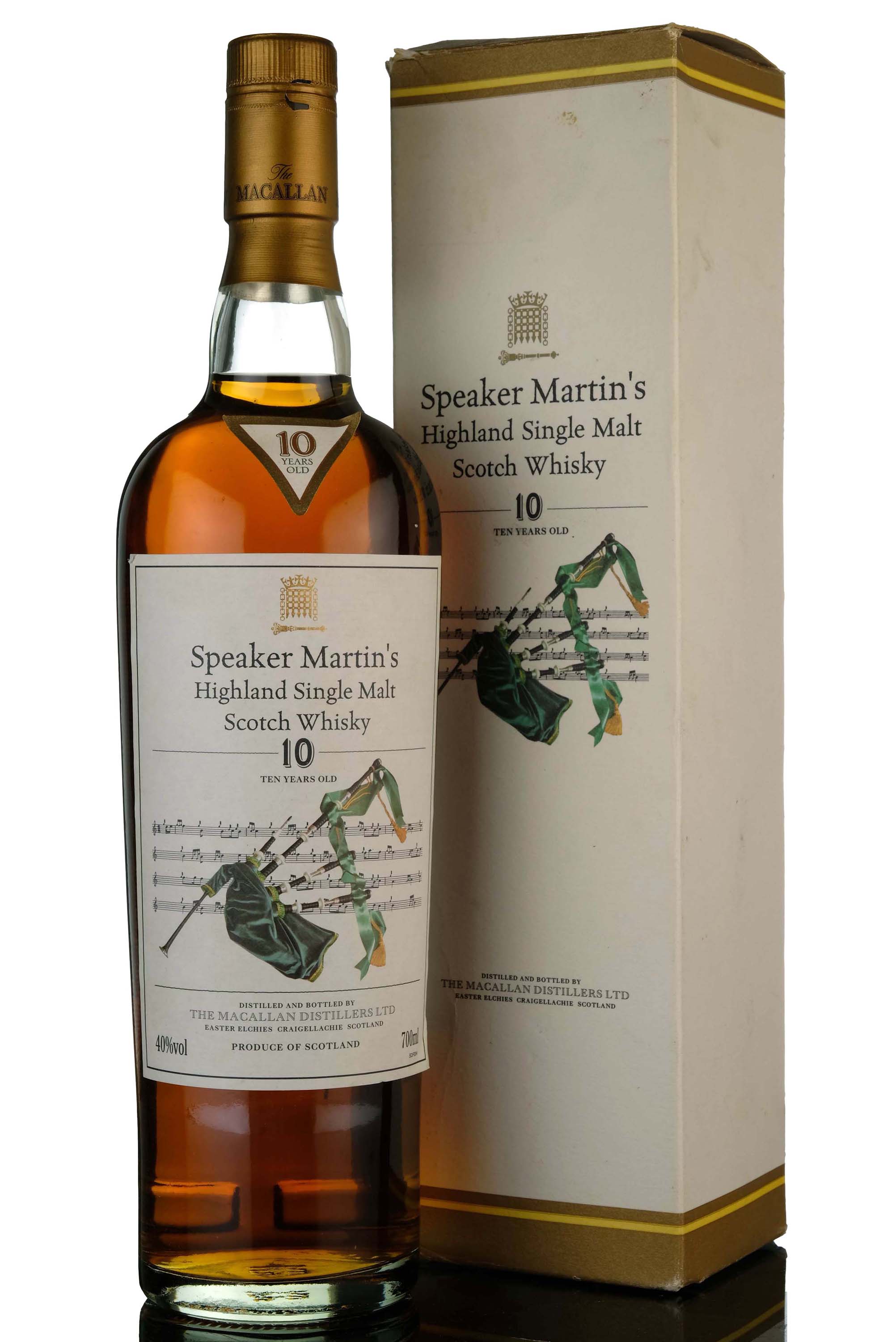 Macallan 10 Year Old - Speaker Martins - 2nd Edition - 2000s