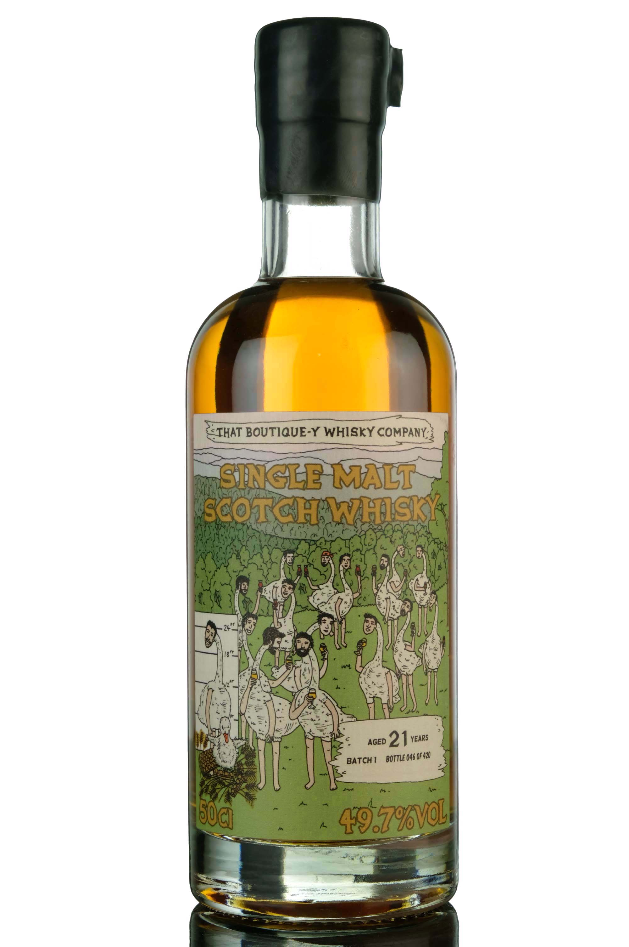 The Secret Distillery 21 Year Old - That Boutique-y Whisky Company - Batch 1 - 2016 Releas