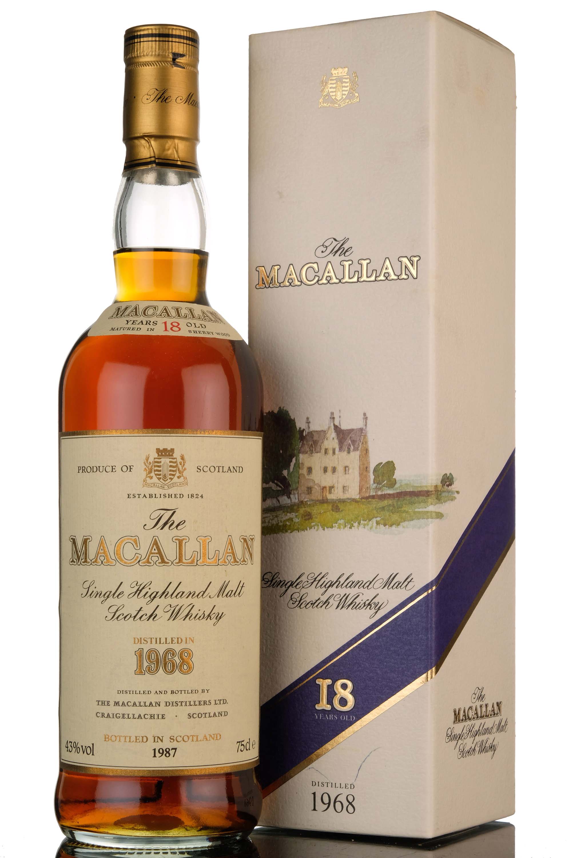 Macallan 1968-1987 - 18 Year Old - Sherry Cask