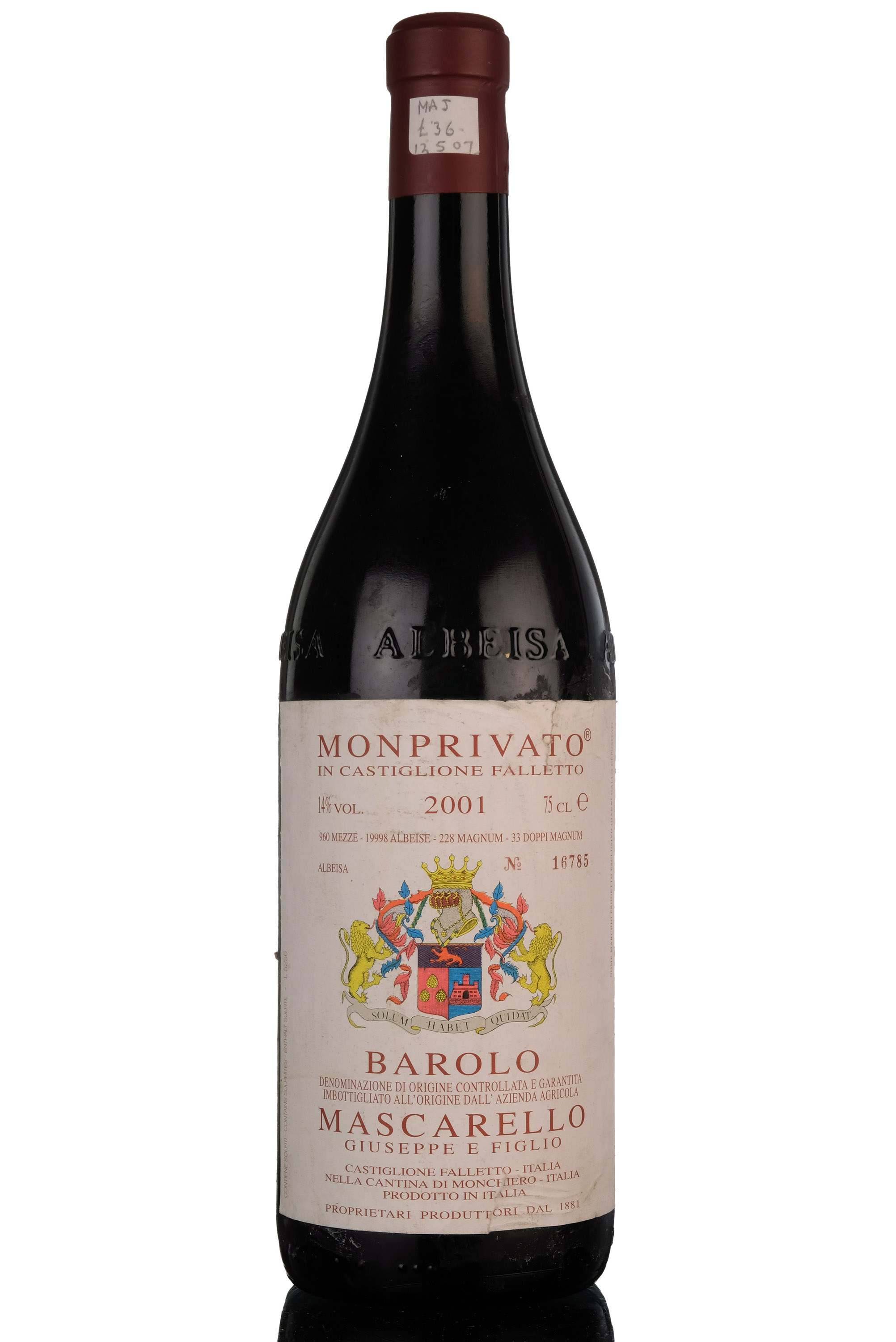 Mascarello 2001 Barolo - Giuseppe E Figlio