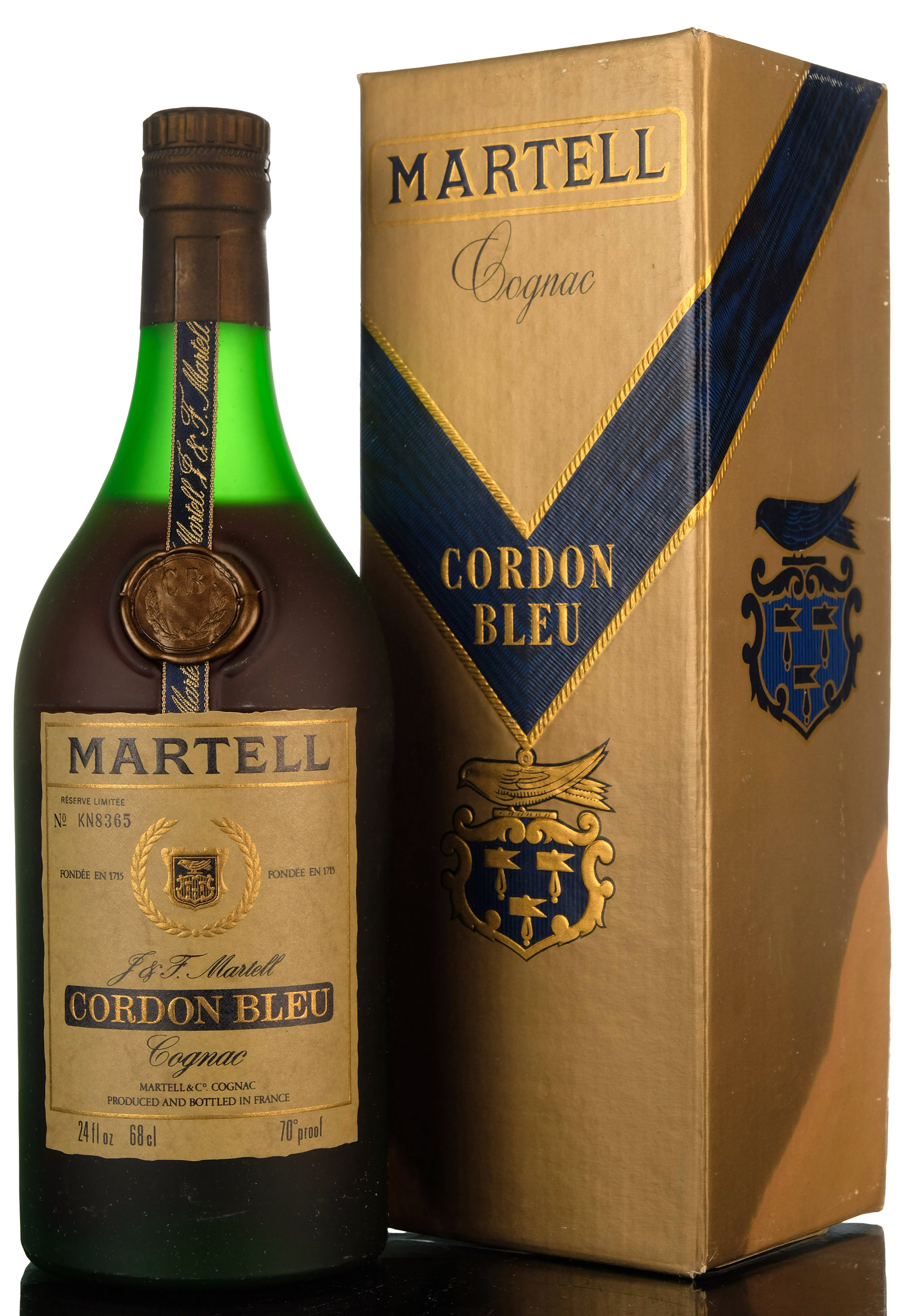 Martell Cordon Bleu Cognac - 1970s