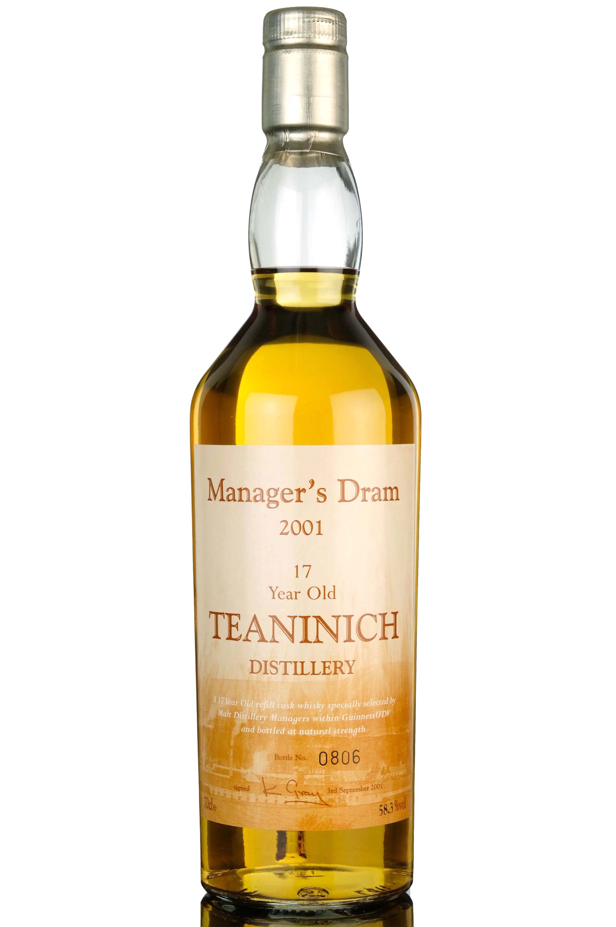 Teaninich 17 Year Old - Managers Dram 2001