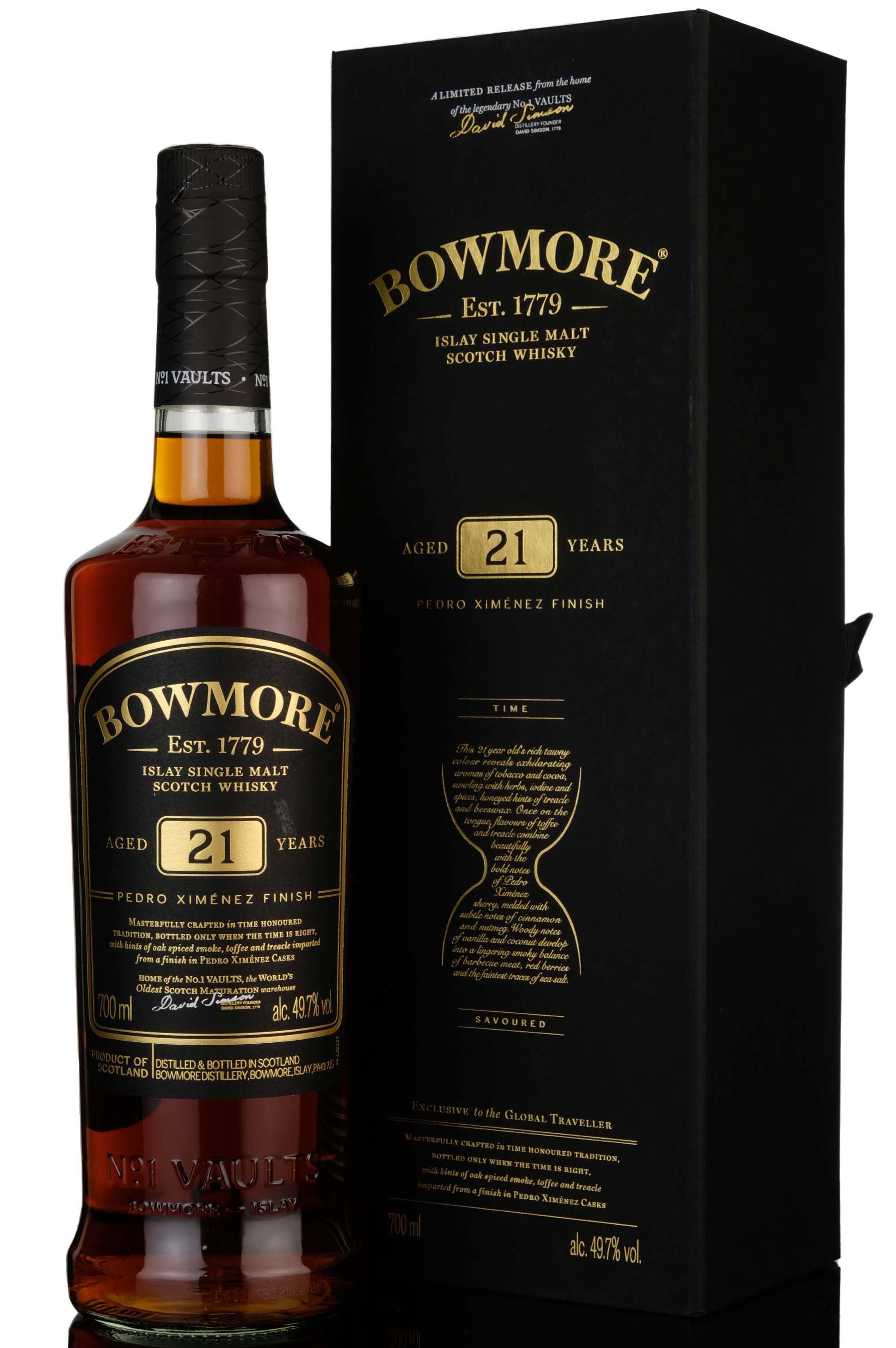 Bowmore 21 Year Old - Pedro Ximénez Finish - 2019 Release