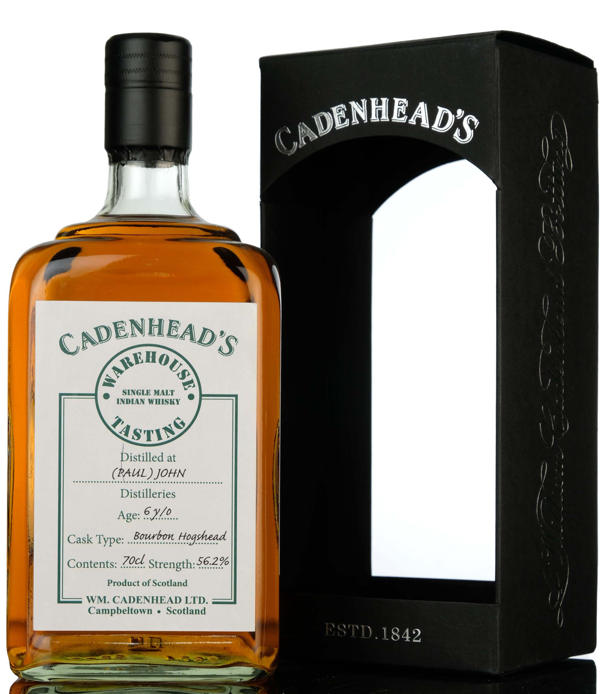 Paul John 6 Year Old - Cadenheads Warehouse Tasting