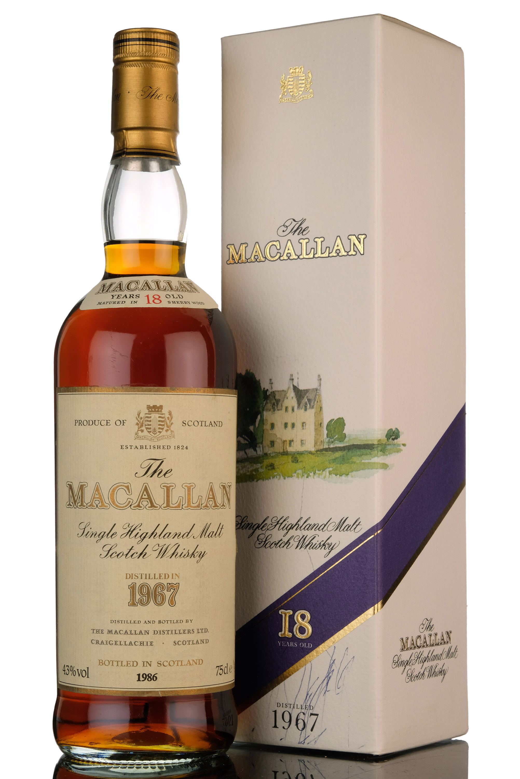 Macallan 1967-1986 - 18 Year Old - Sherry Cask