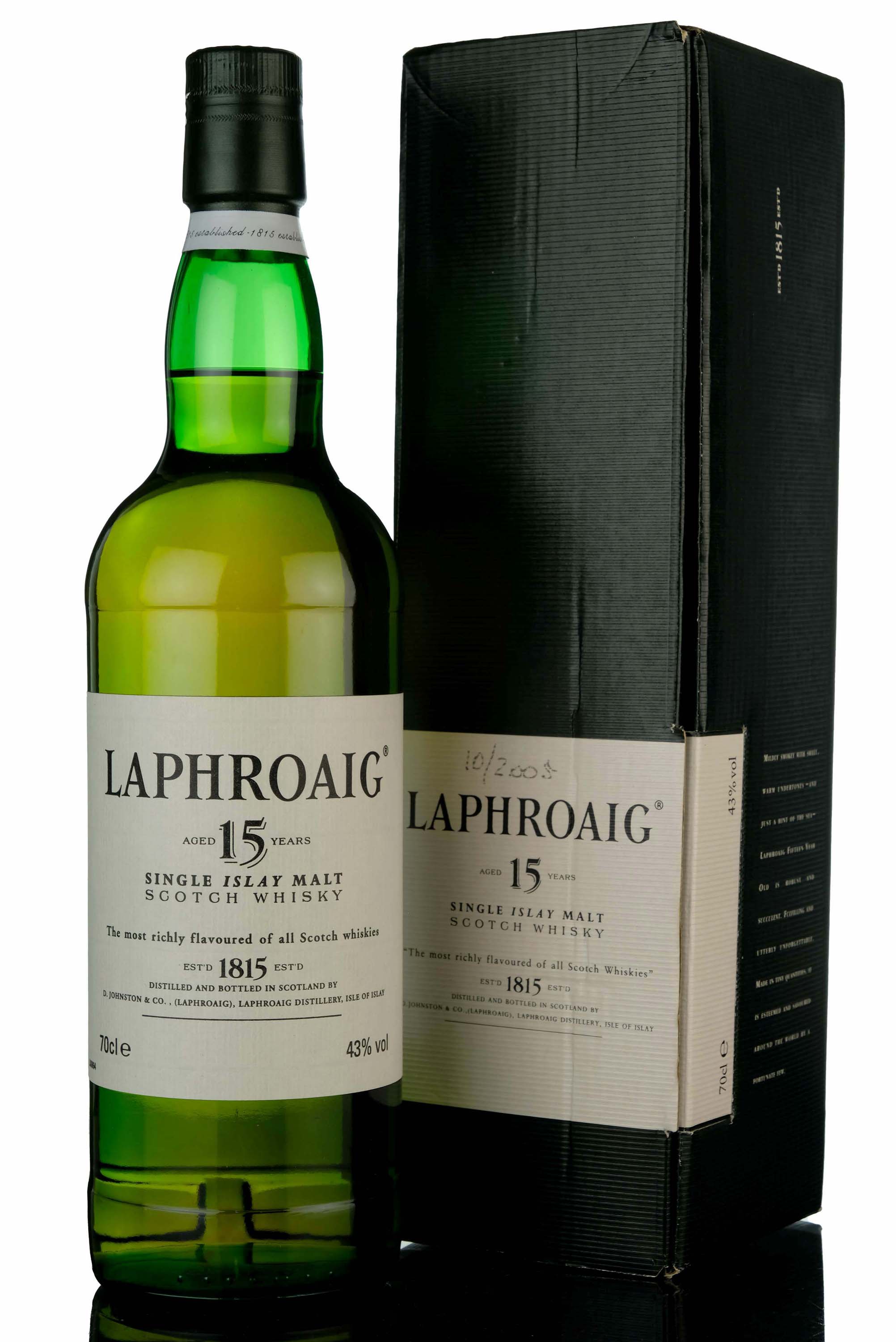 Laphroaig 15 Year Old - Circa 2000