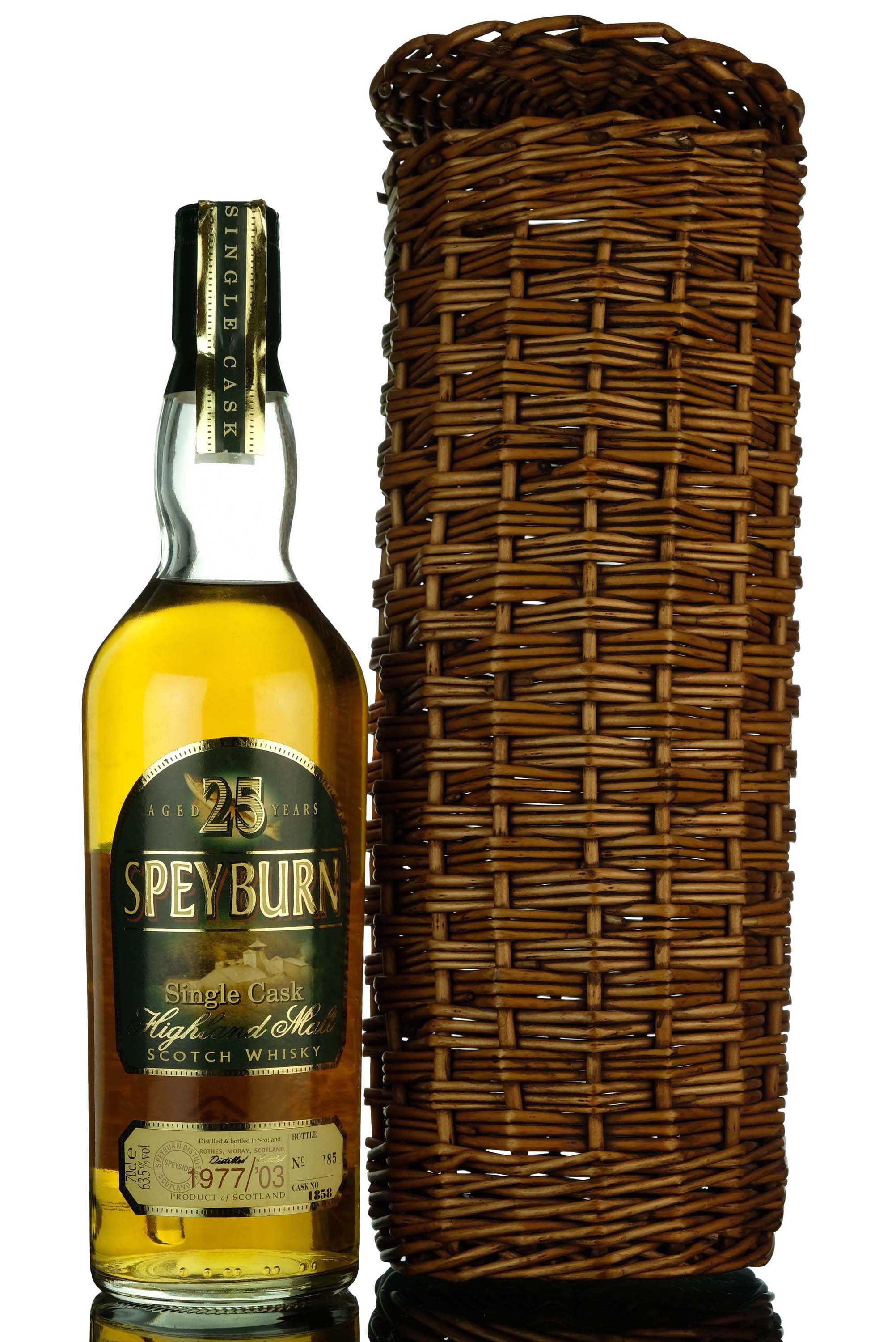 Speyburn 1977-2003 - 25 Year Old - Single Cask 1858
