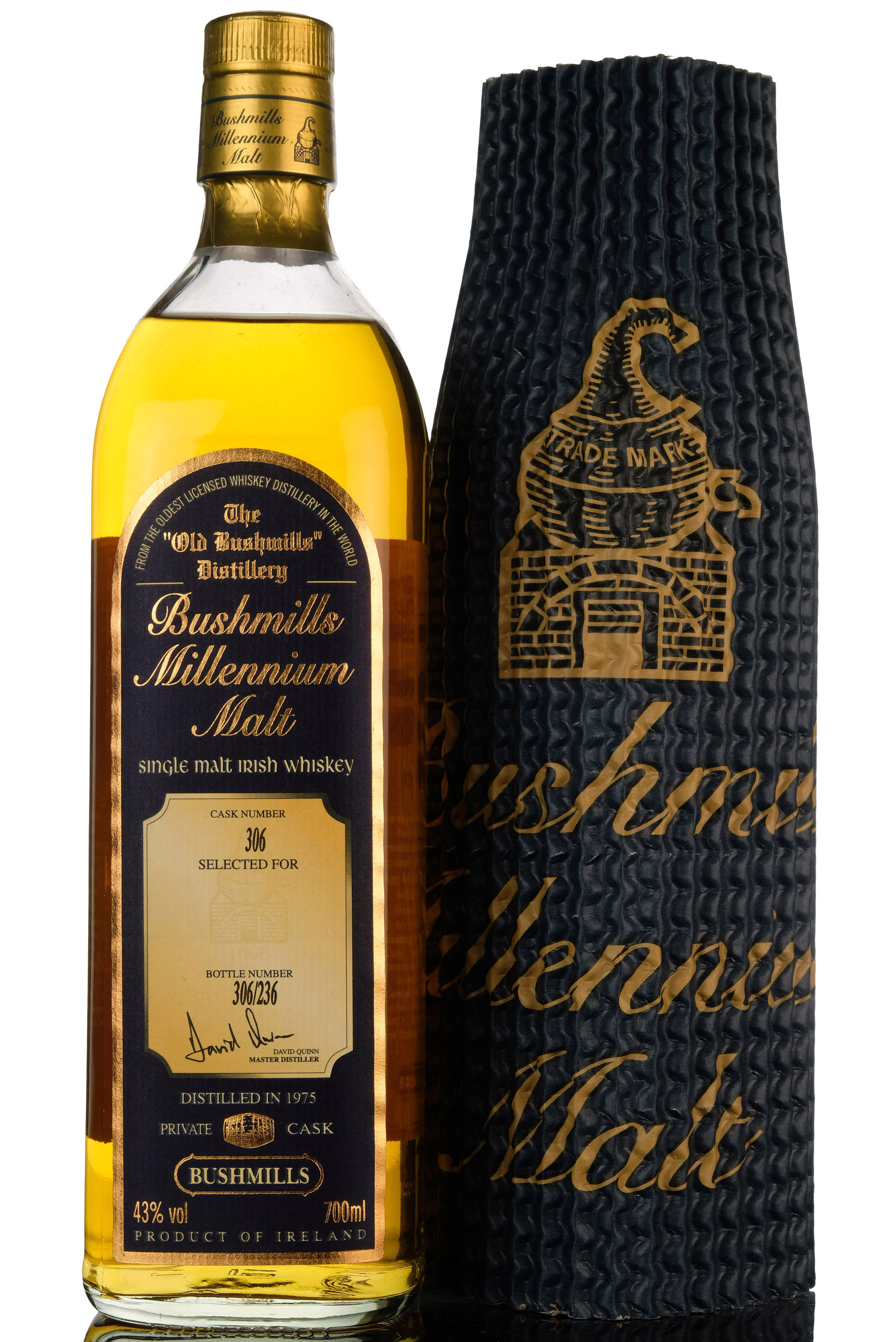 Bushmills Millennium Malt 1975-2000 - Private Single Cask 306