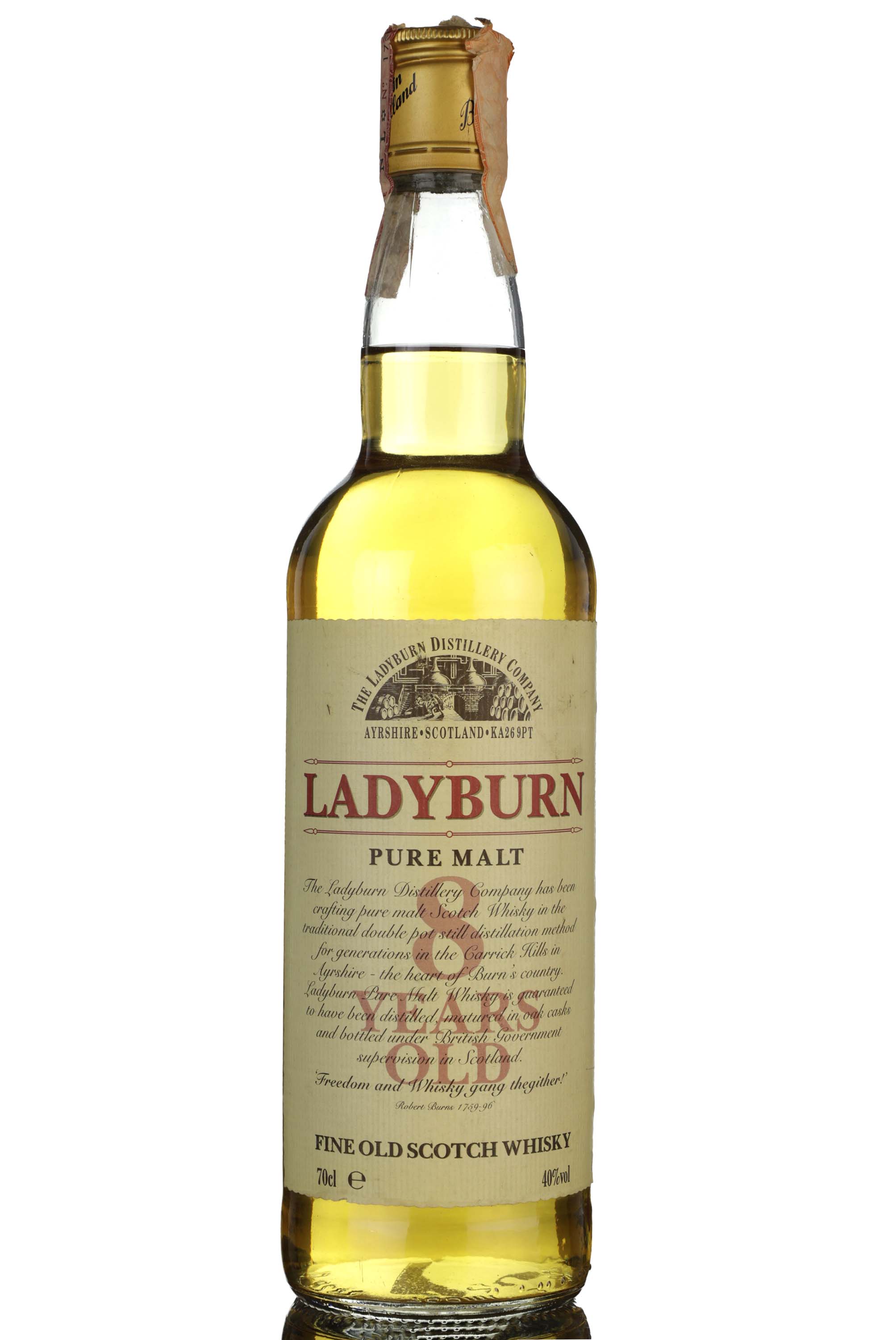 Ladyburn 8 Year Old - 1990s