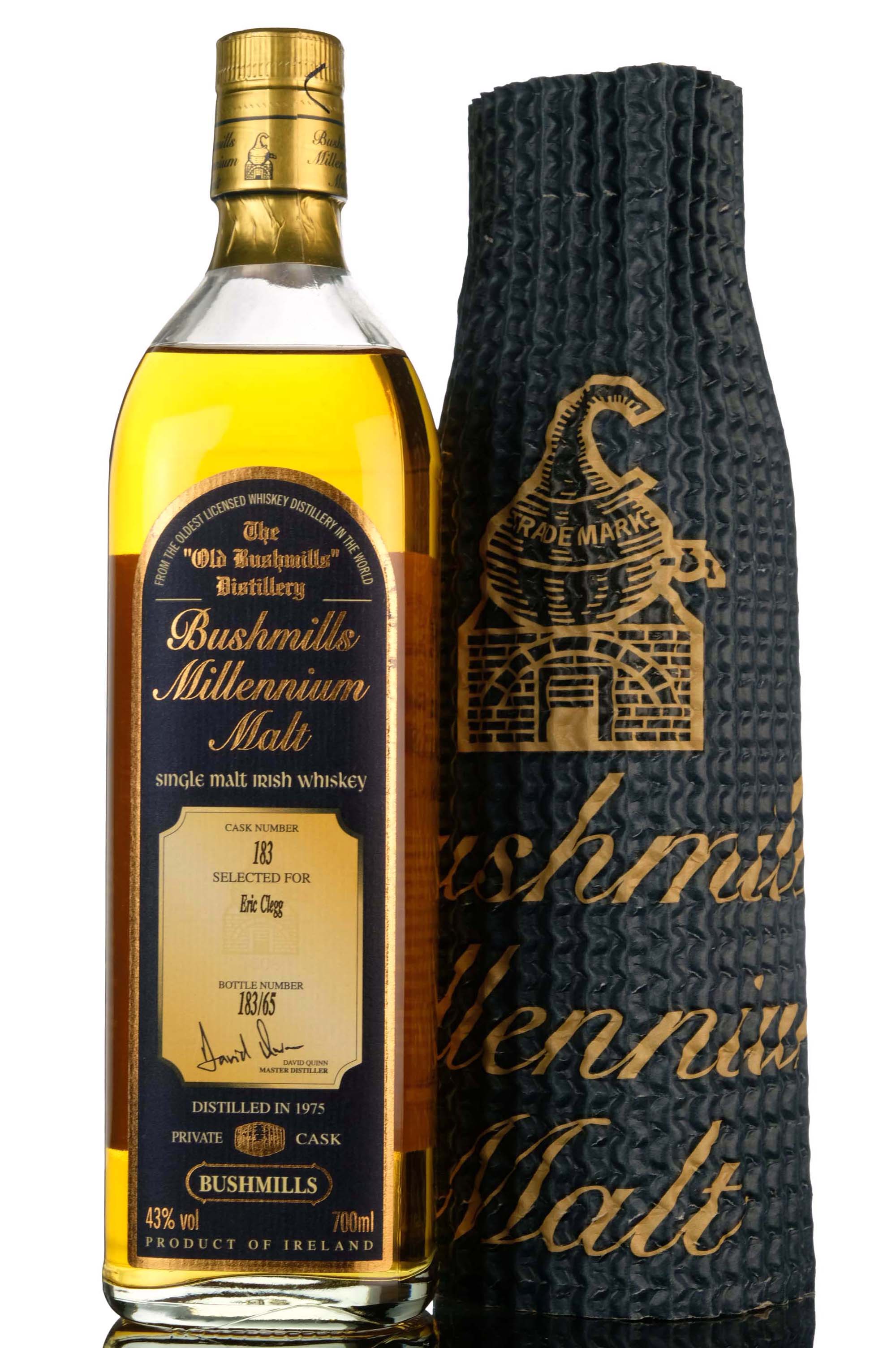 Bushmills 1975-2000 - Millennium Malt - Single Cask 183