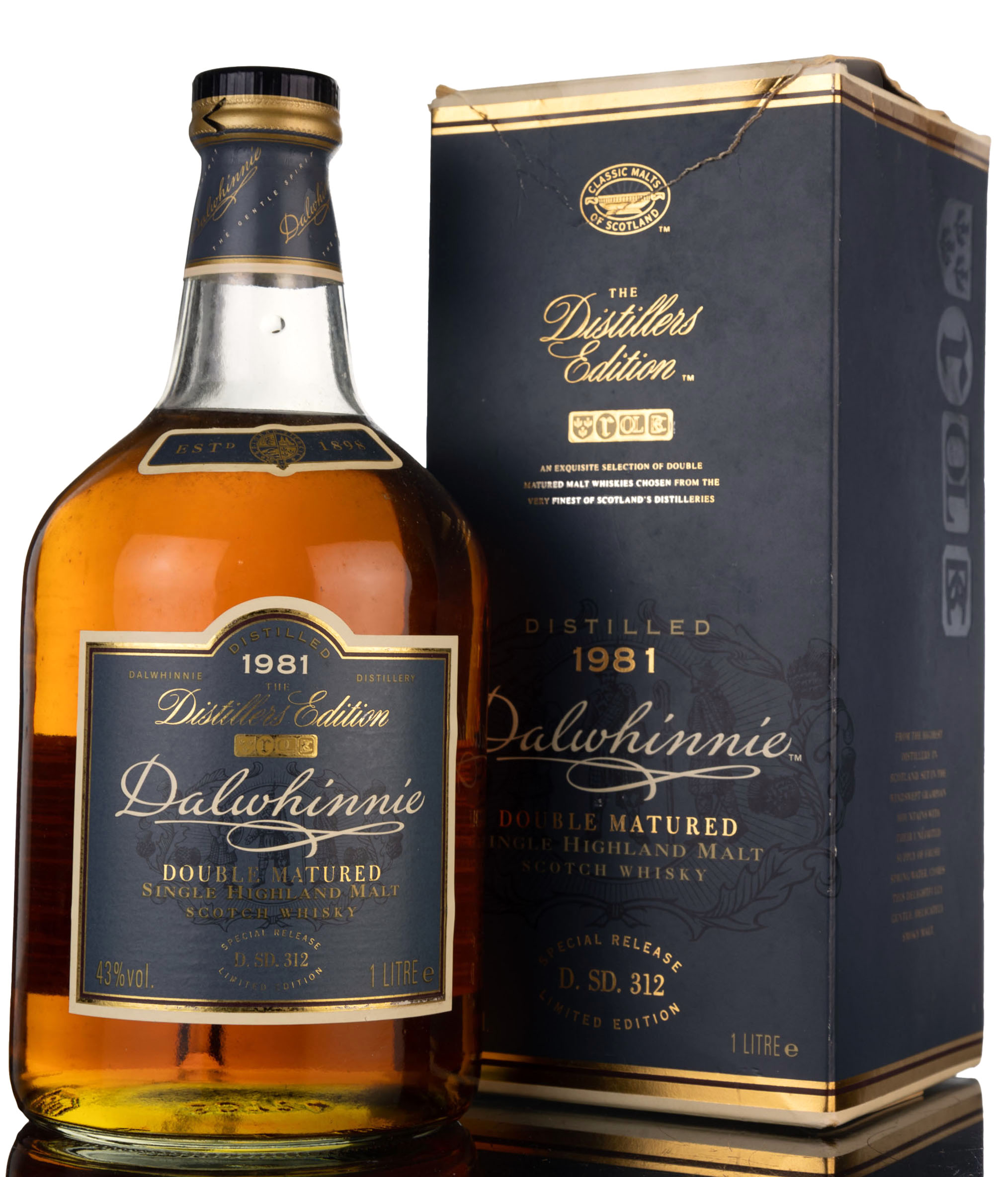Dalwhinnie 1981 - Distillers Edition - 1 Litre