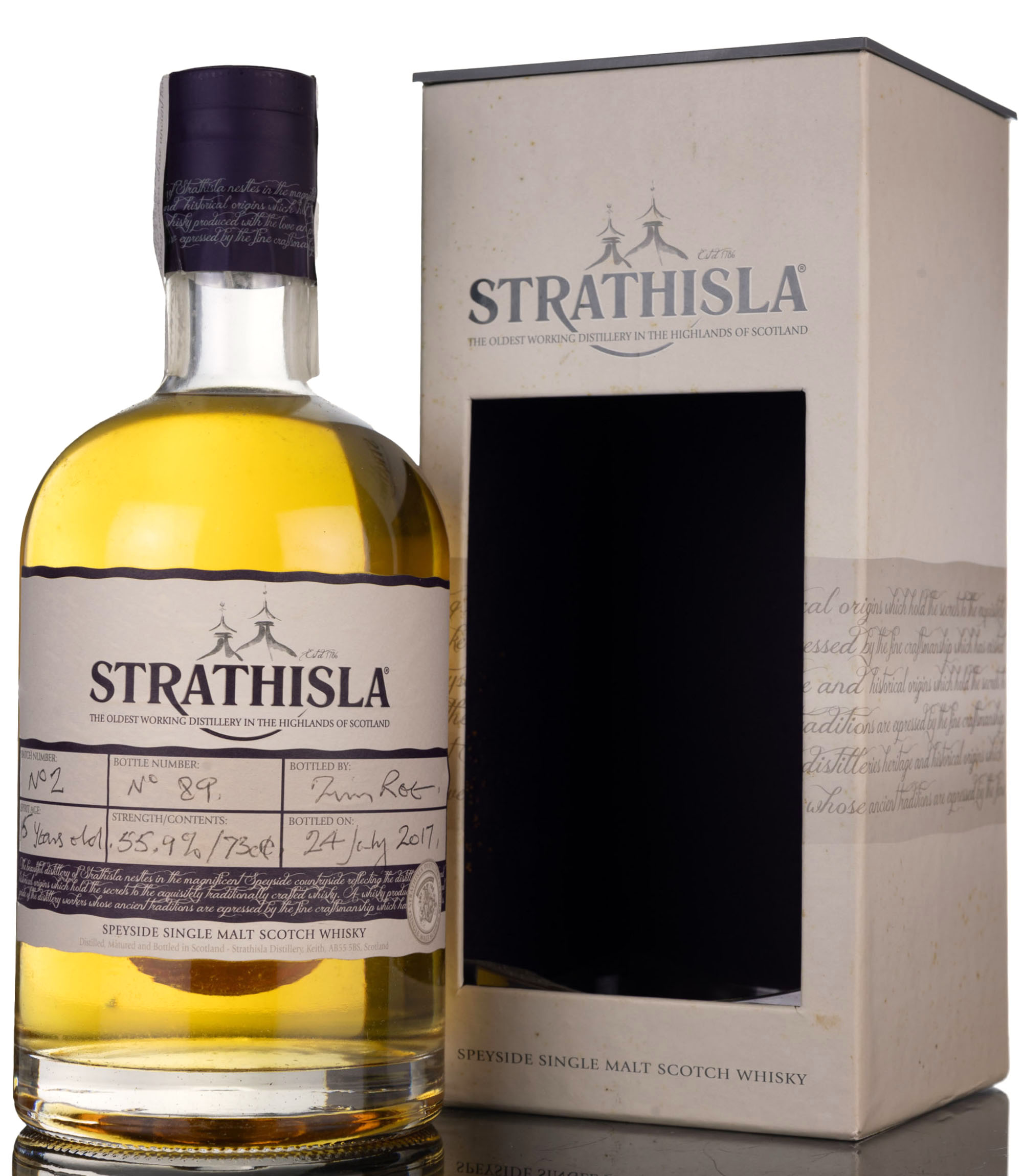 Strathisla 15 Year Old  Distillery Only  2017 Release
