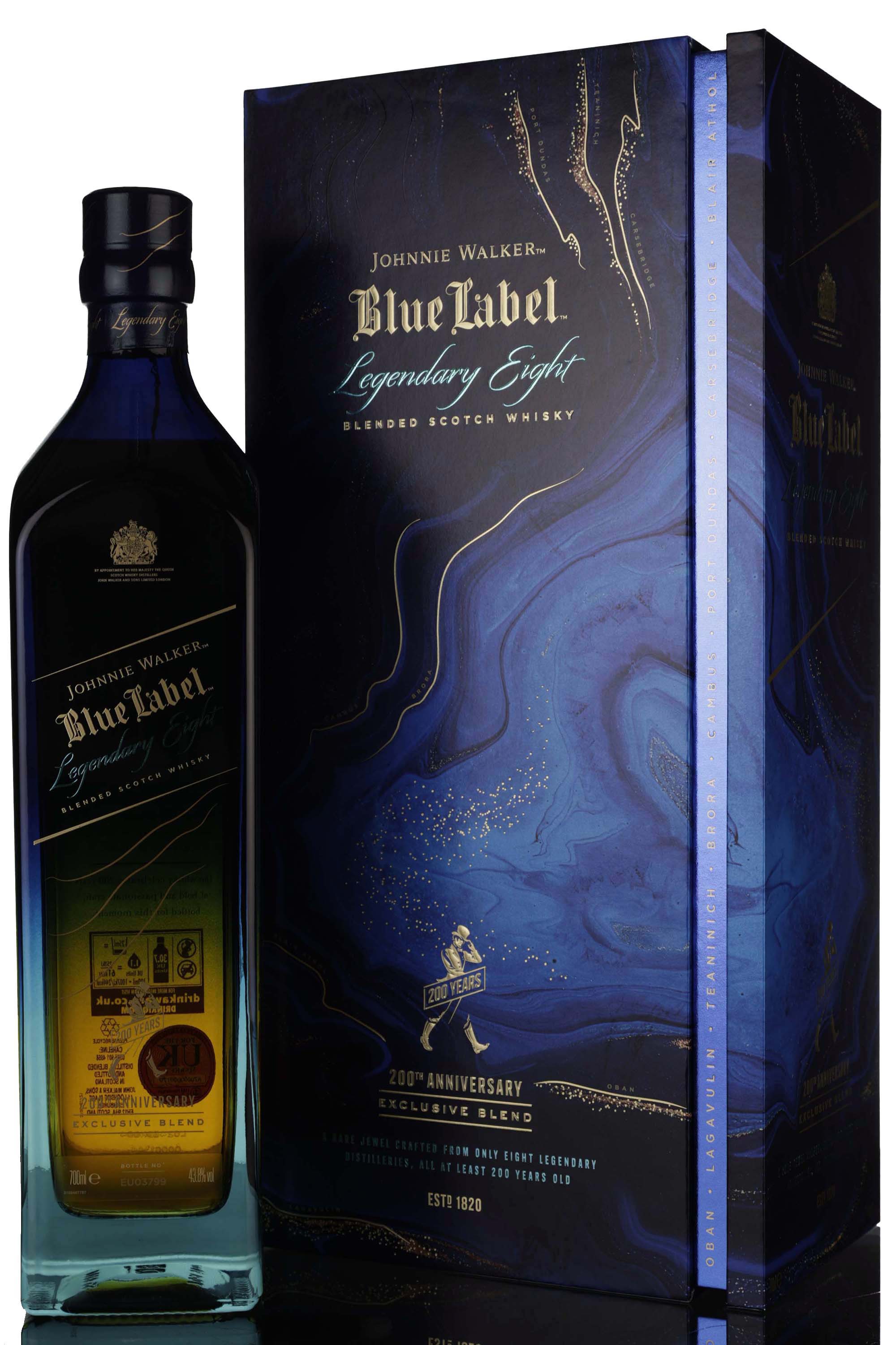 Johnnie Walker Blue Label - 200th Anniversary Legendary Eight