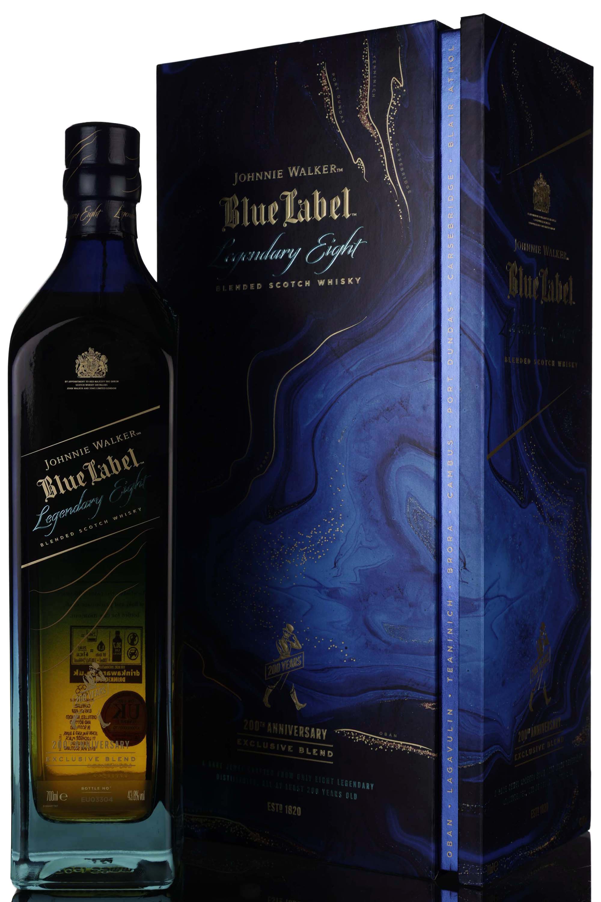 Johnnie Walker Blue Label - 200th Anniversary Legendary Eight