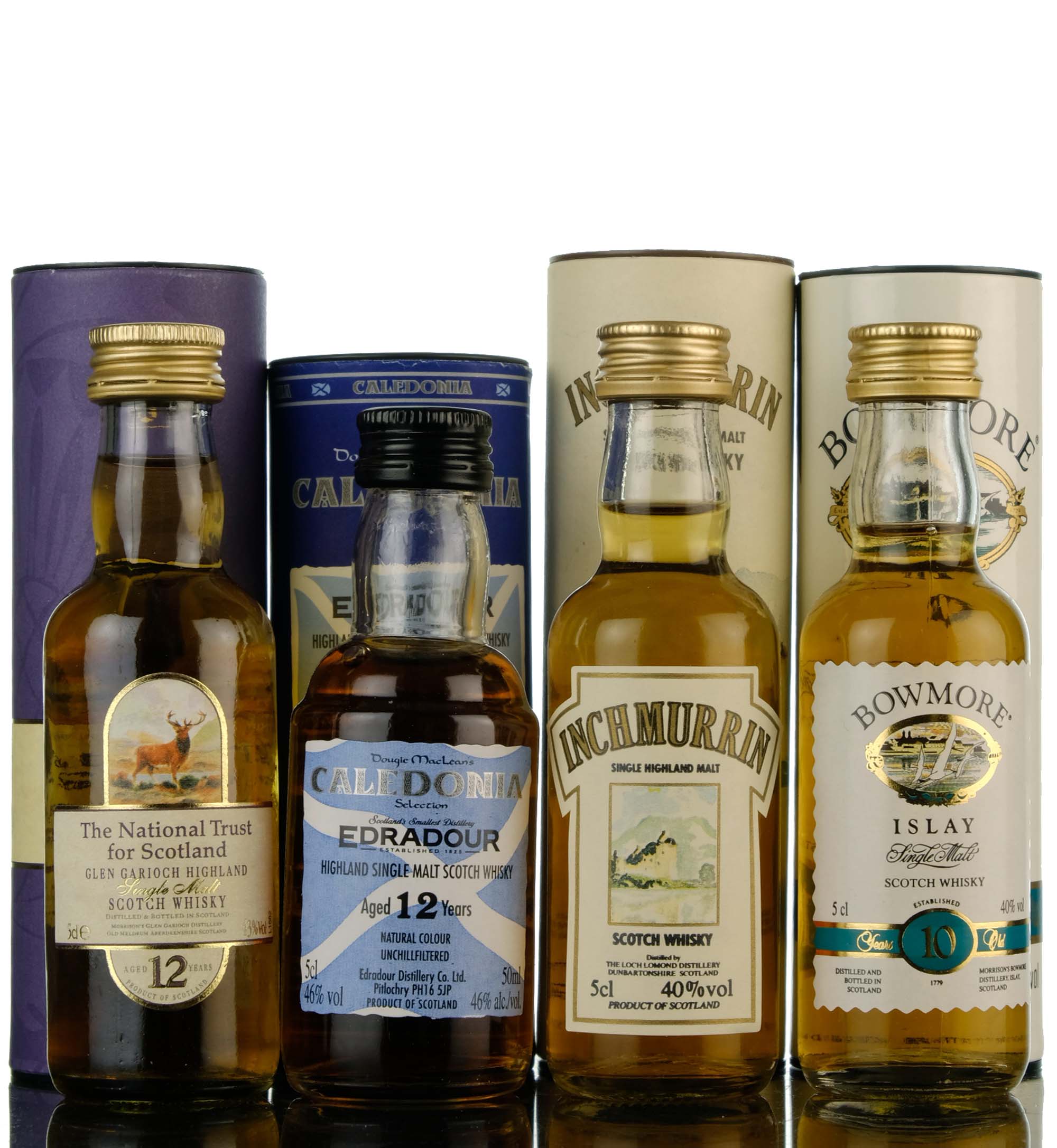 4 x Single Malt Miniatures