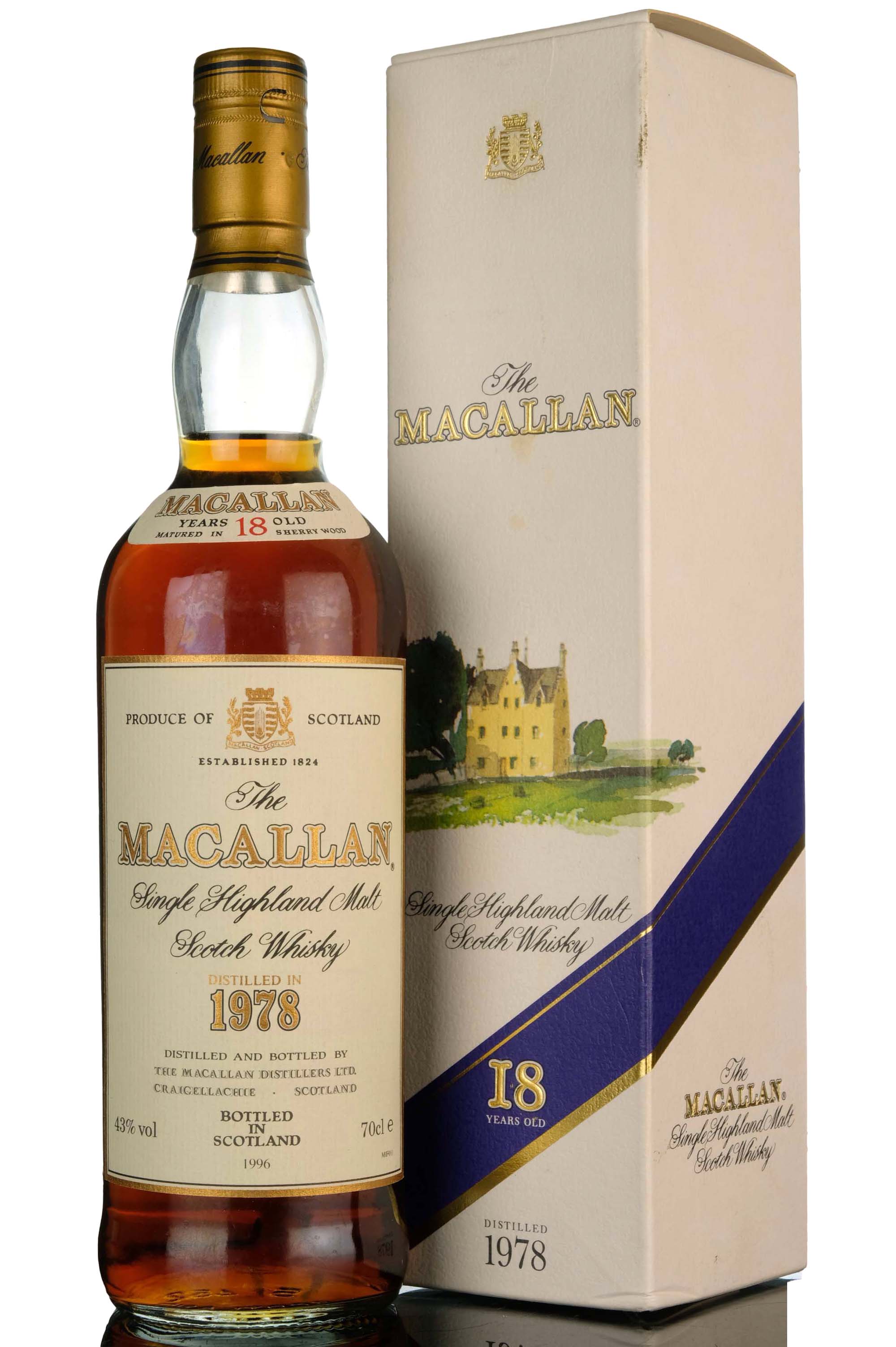 Macallan 1978-1996 - 18 Year Old - Sherry Cask