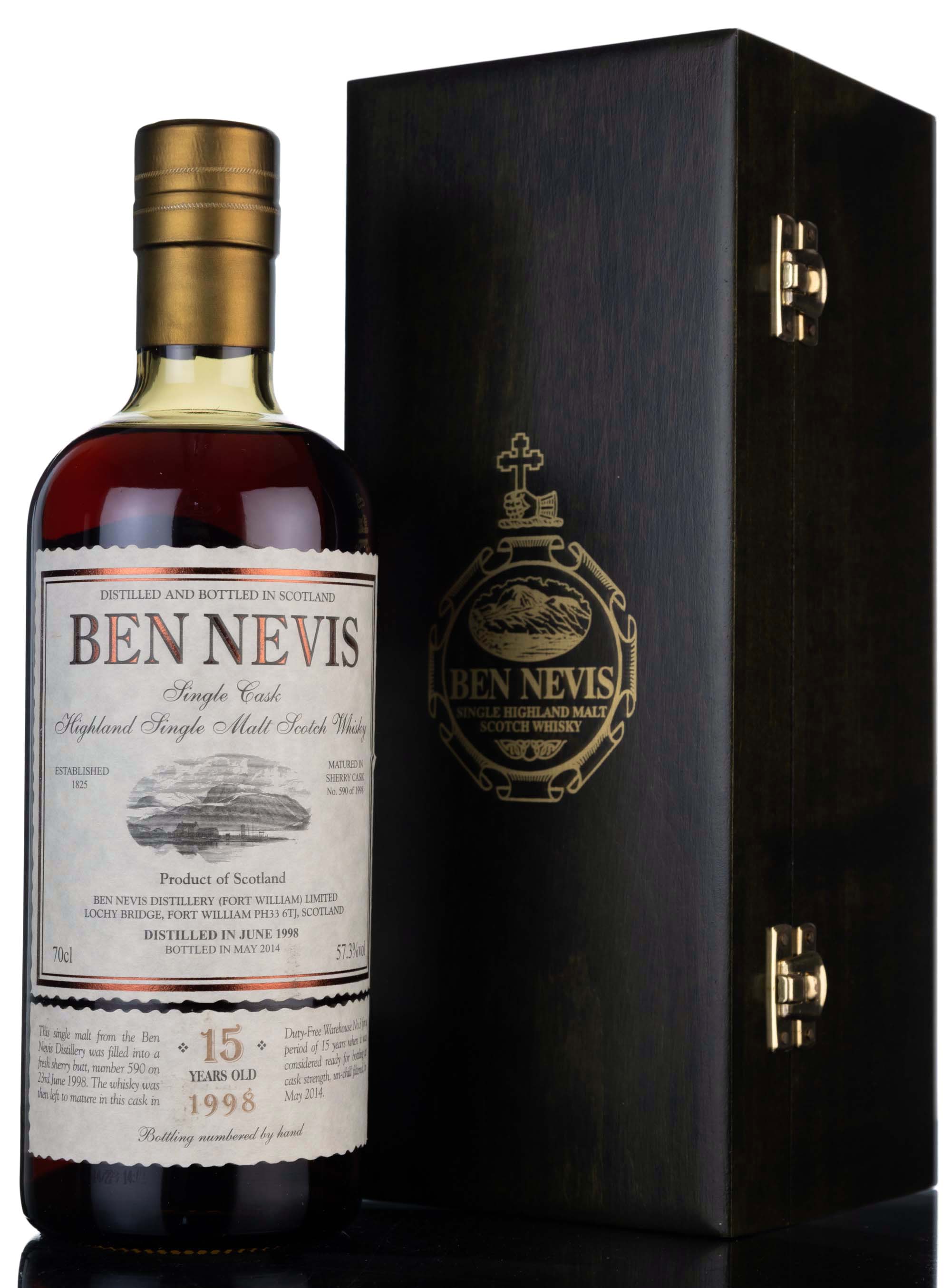 Ben Nevis 1998-2014 - 15 Year Old - Single Cask 590