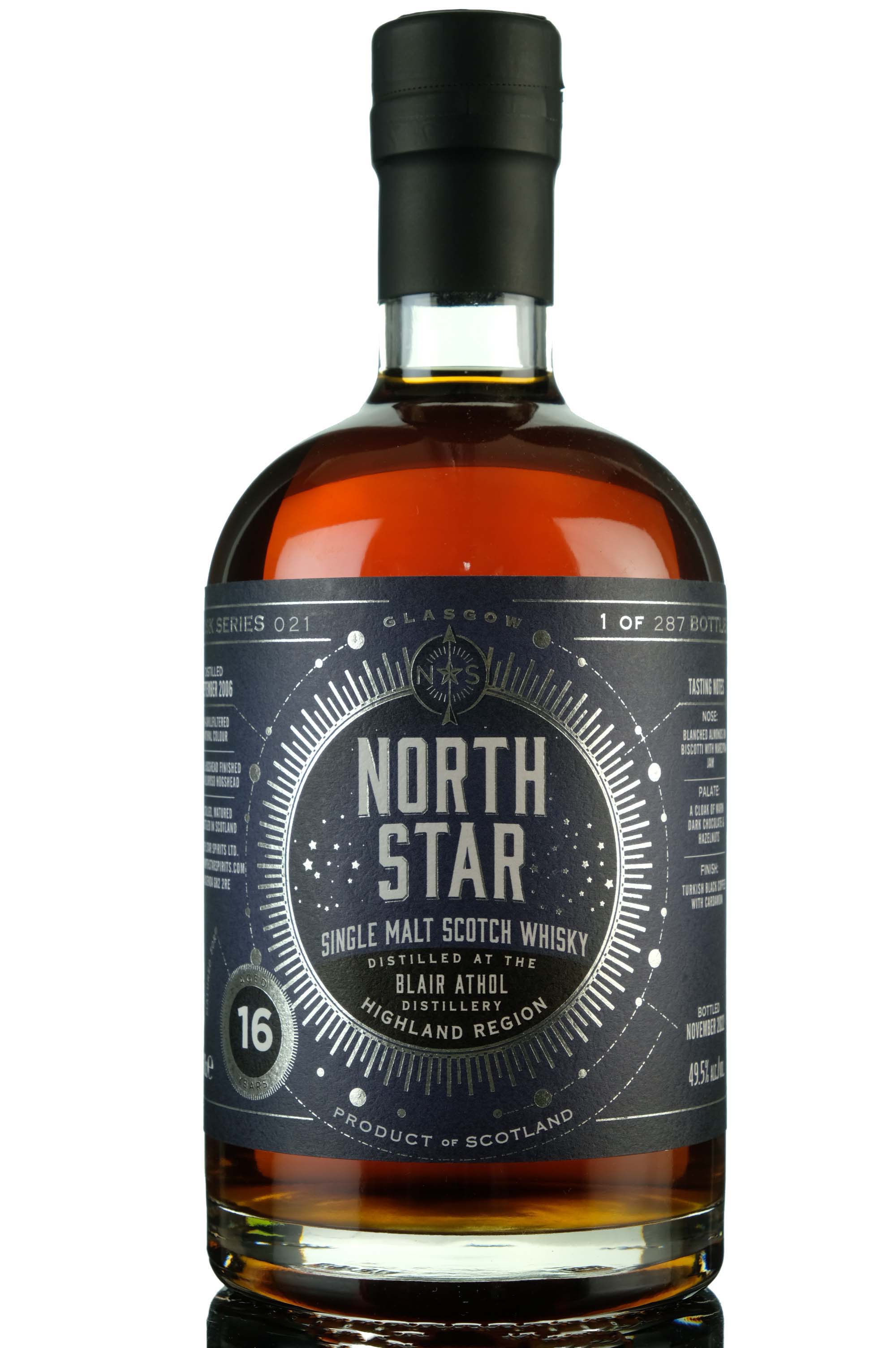 Blair Athol 2006-2022 - 16 Year Old - North Star Spirits - Cask Series 021 - Single Cask