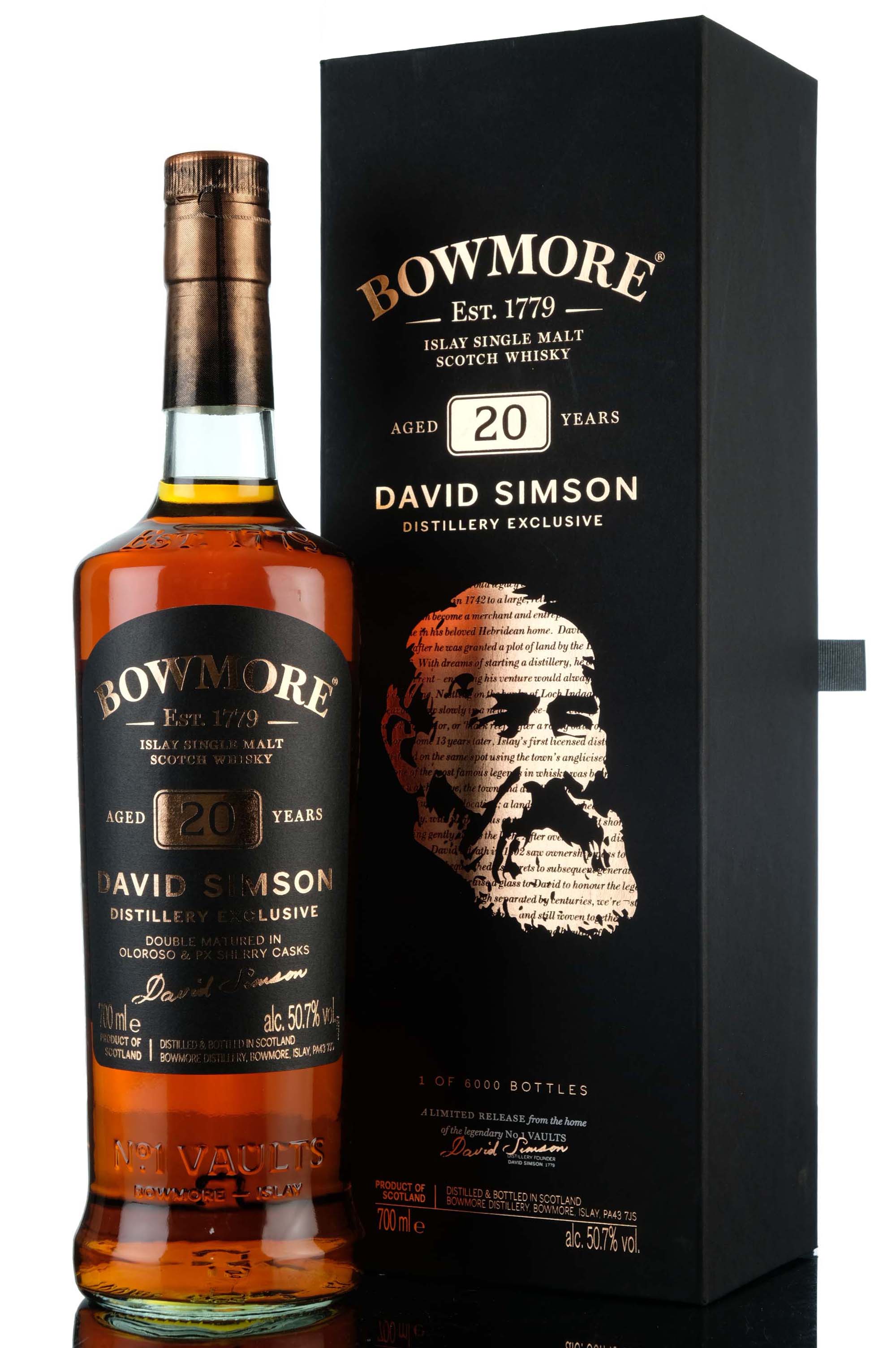 Bowmore 20 Year Old - David Simson Distillery Exclusive - 2020 Release