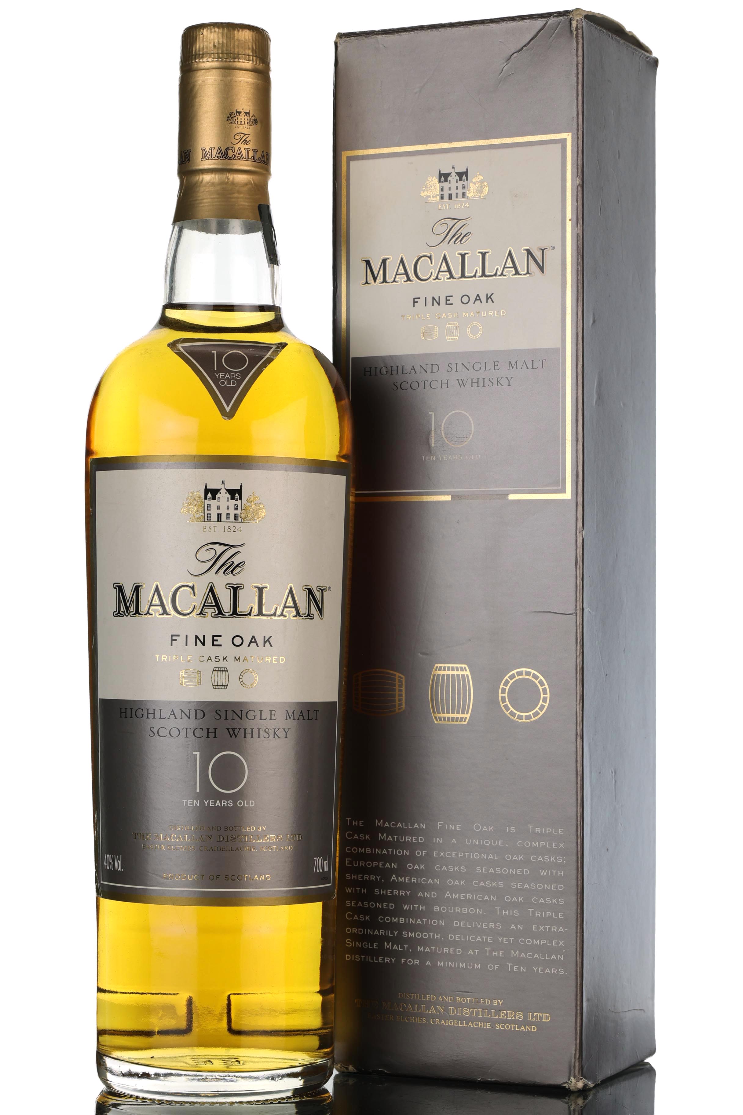 Macallan 10 Year Old - Fine Oak - Mid 2000s