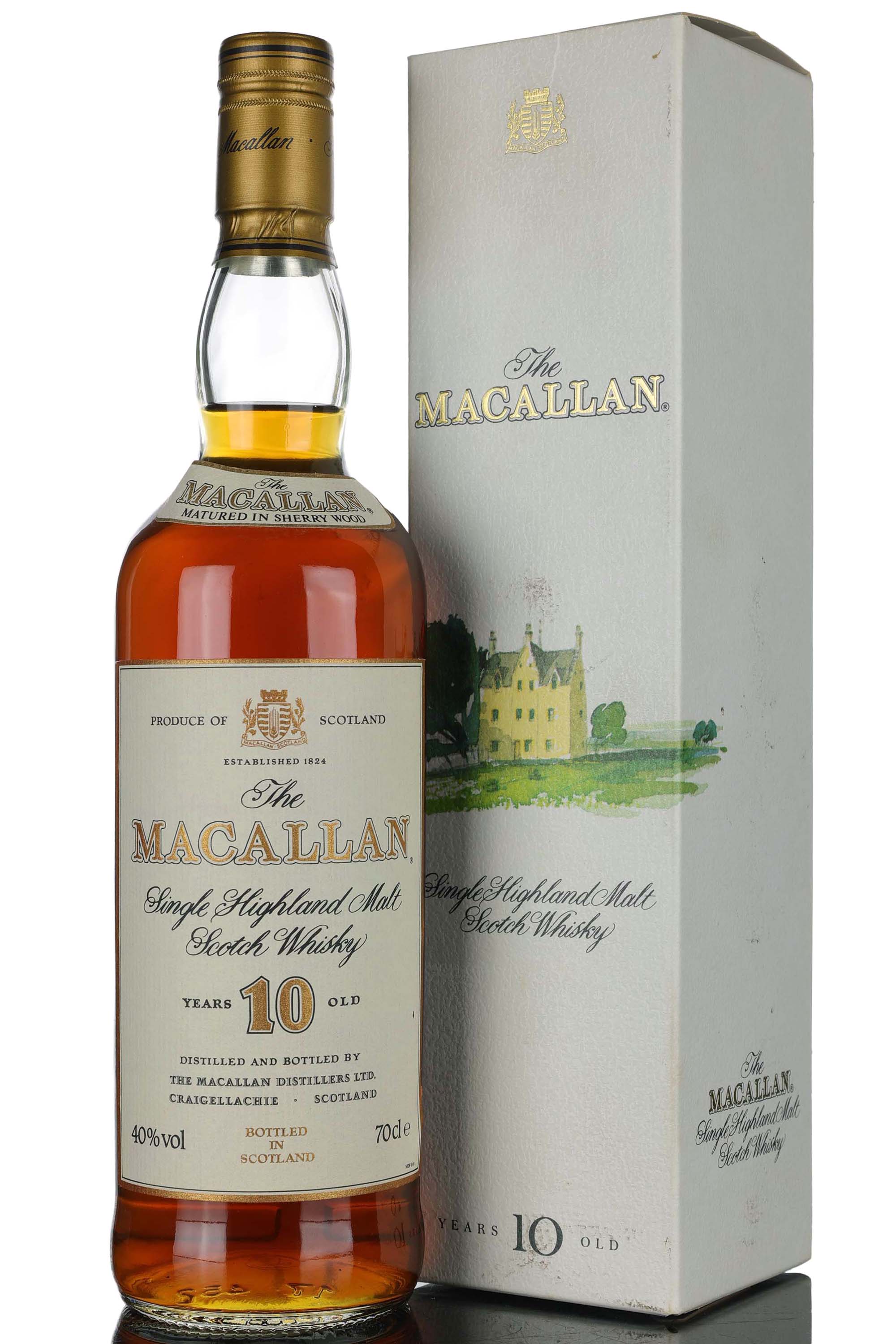 Macallan 10 Year Old - Sherry Cask - 1990s