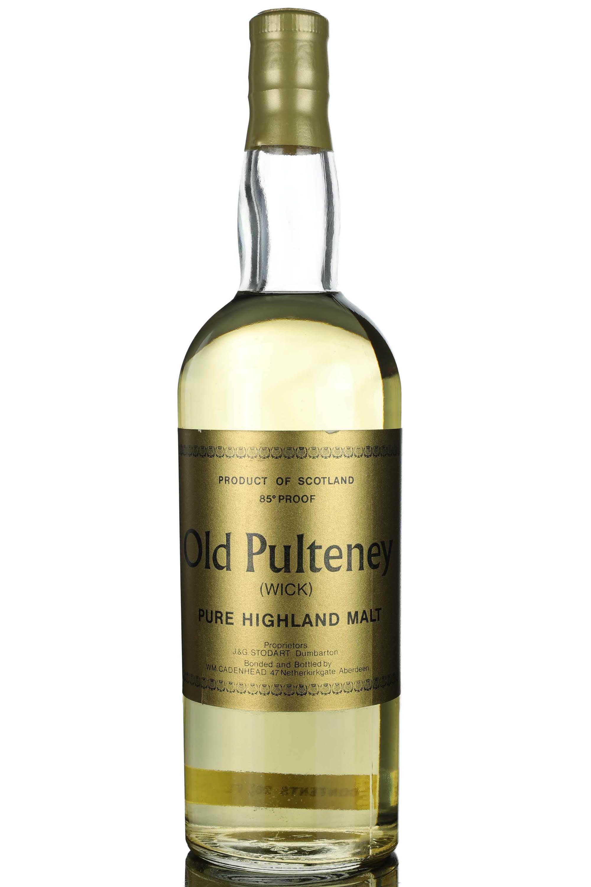 Old Pulteney Pure Highland Malt - Cadenheads - 1960s