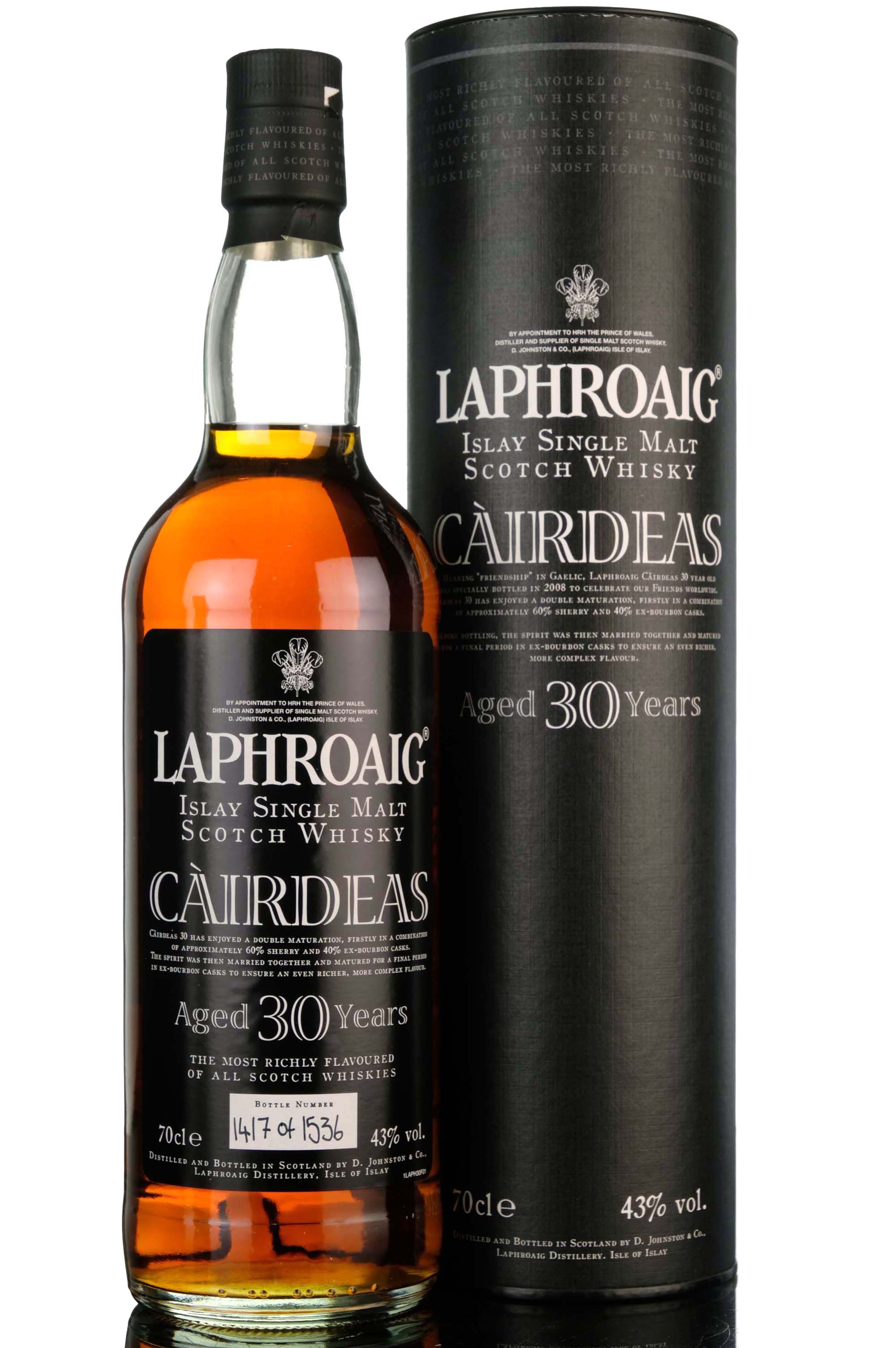 Laphroaig 30 Year Old - Cairdeas - 2008 Release