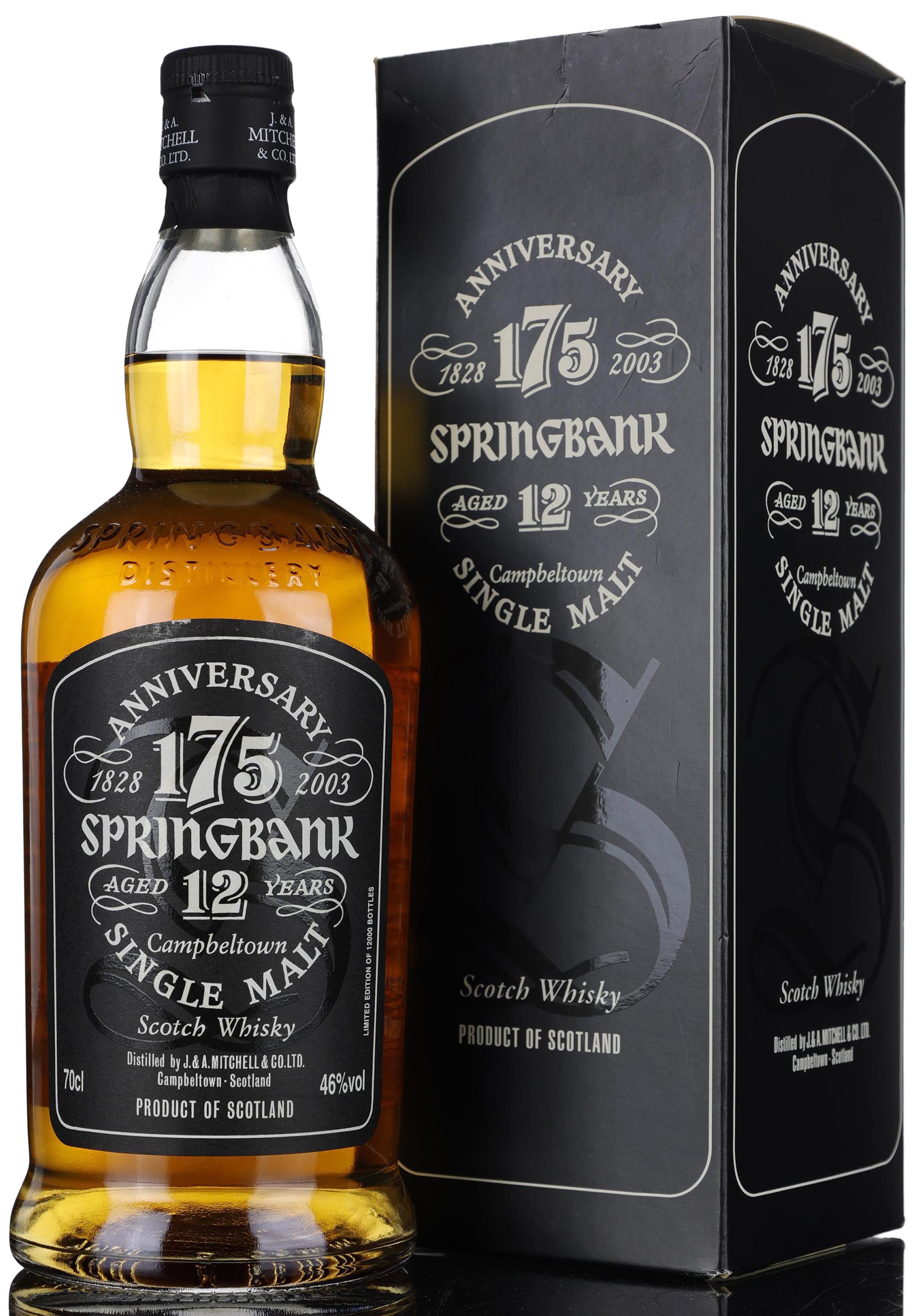 Springbank 12 Year Old - 175th Anniversary 1828-2003