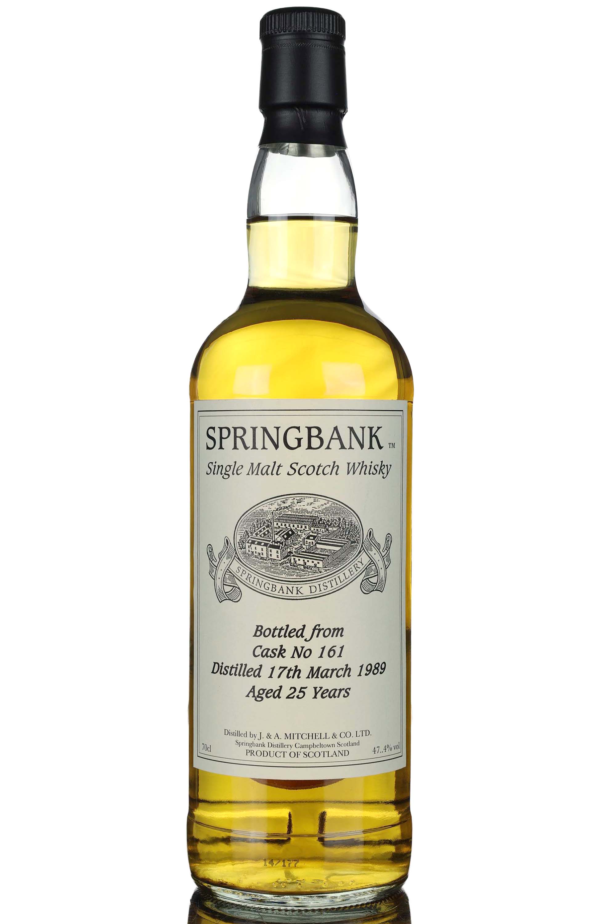 Springbank 1989 - 25 Year Old - Private Bottling - Single Cask 161