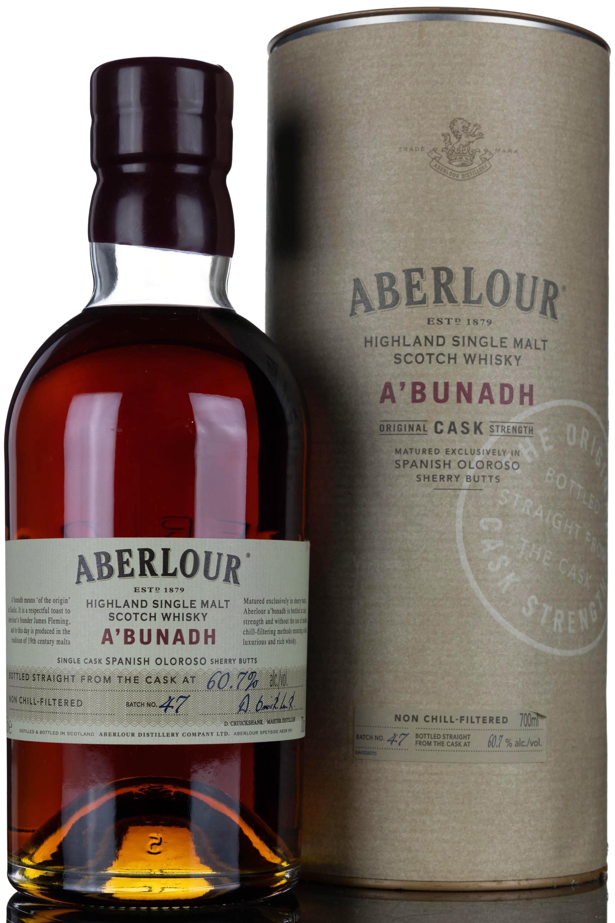 Aberlour A'bunadh - Batch 47 - 2014 Release