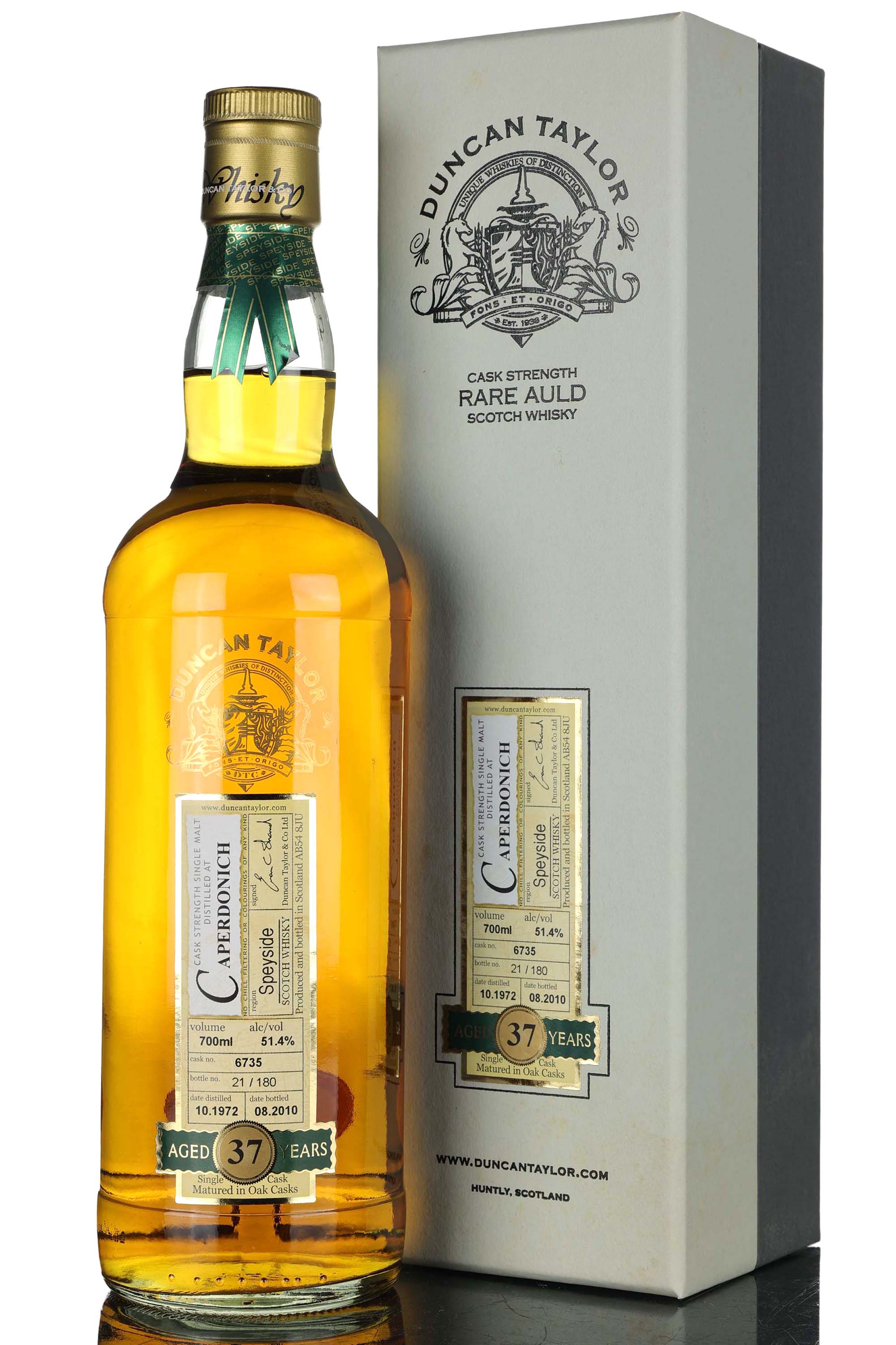 Caperdonich 1972-2010 - 37 Year Old - Duncan Taylor - Single Cask 6735