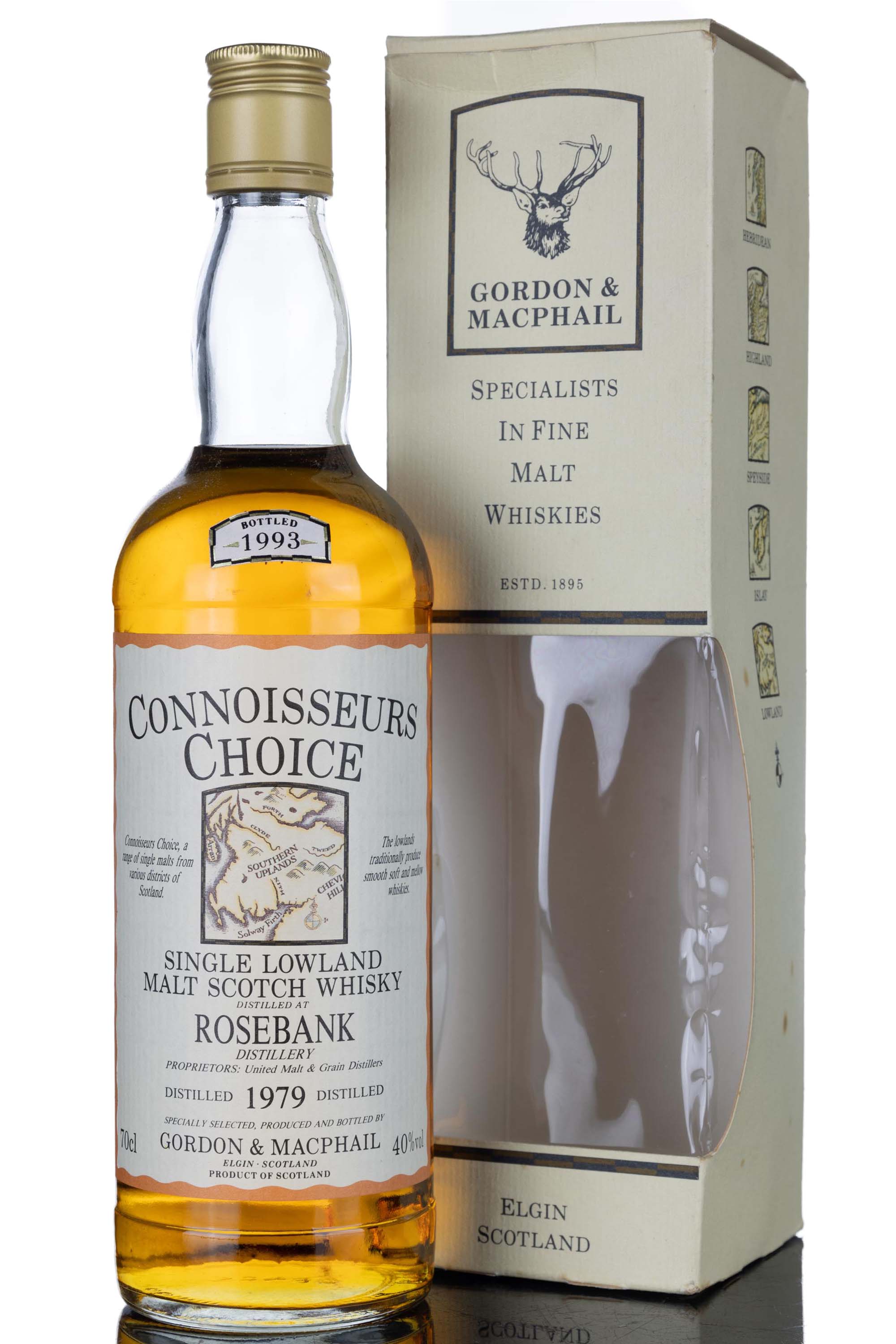 Rosebank 1979-1993 - Gordon & MacPhail - Connoisseurs Choice