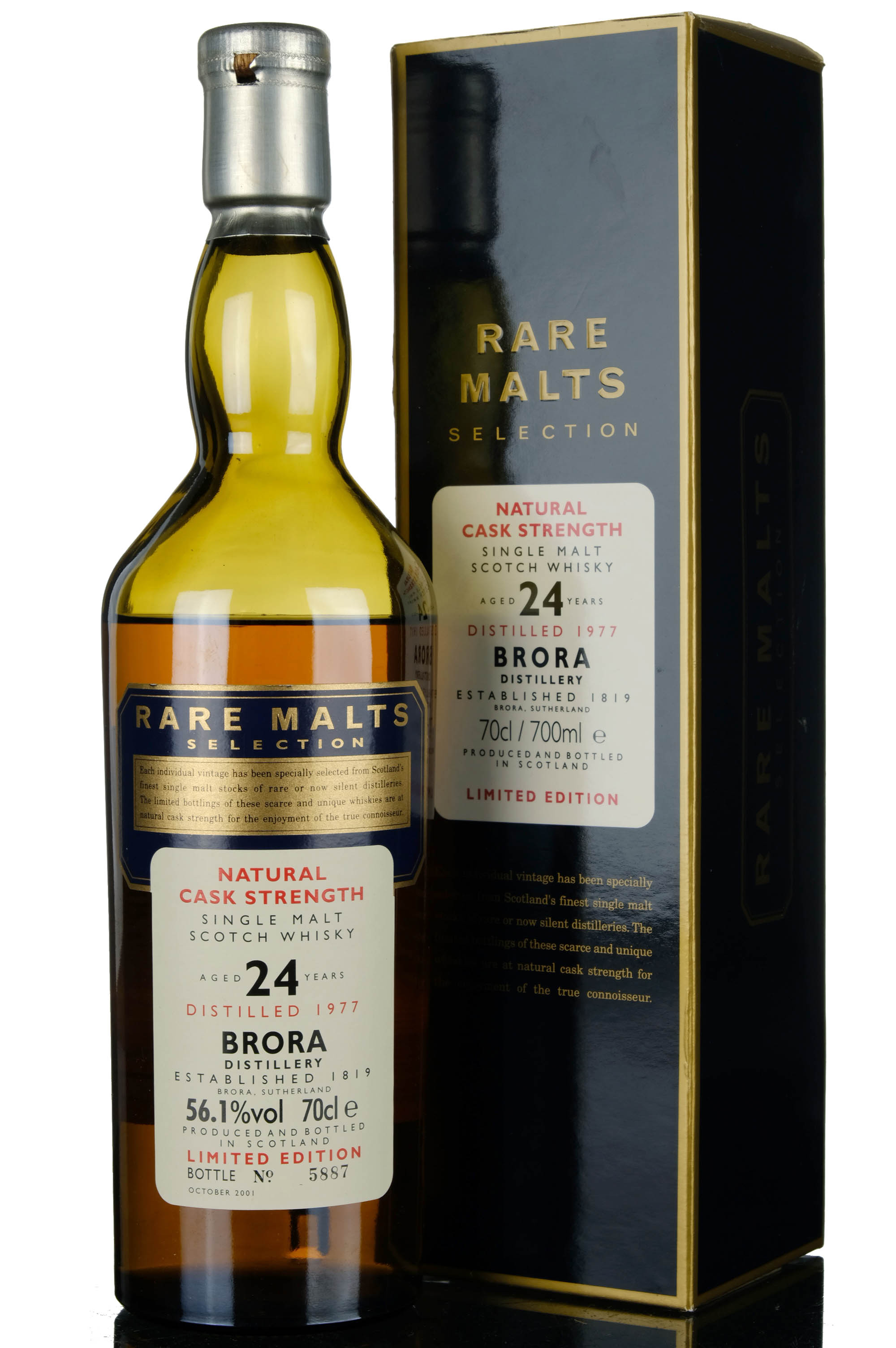 Brora 1977-2001 - 24 Year Old - Rare Malts 56.1%