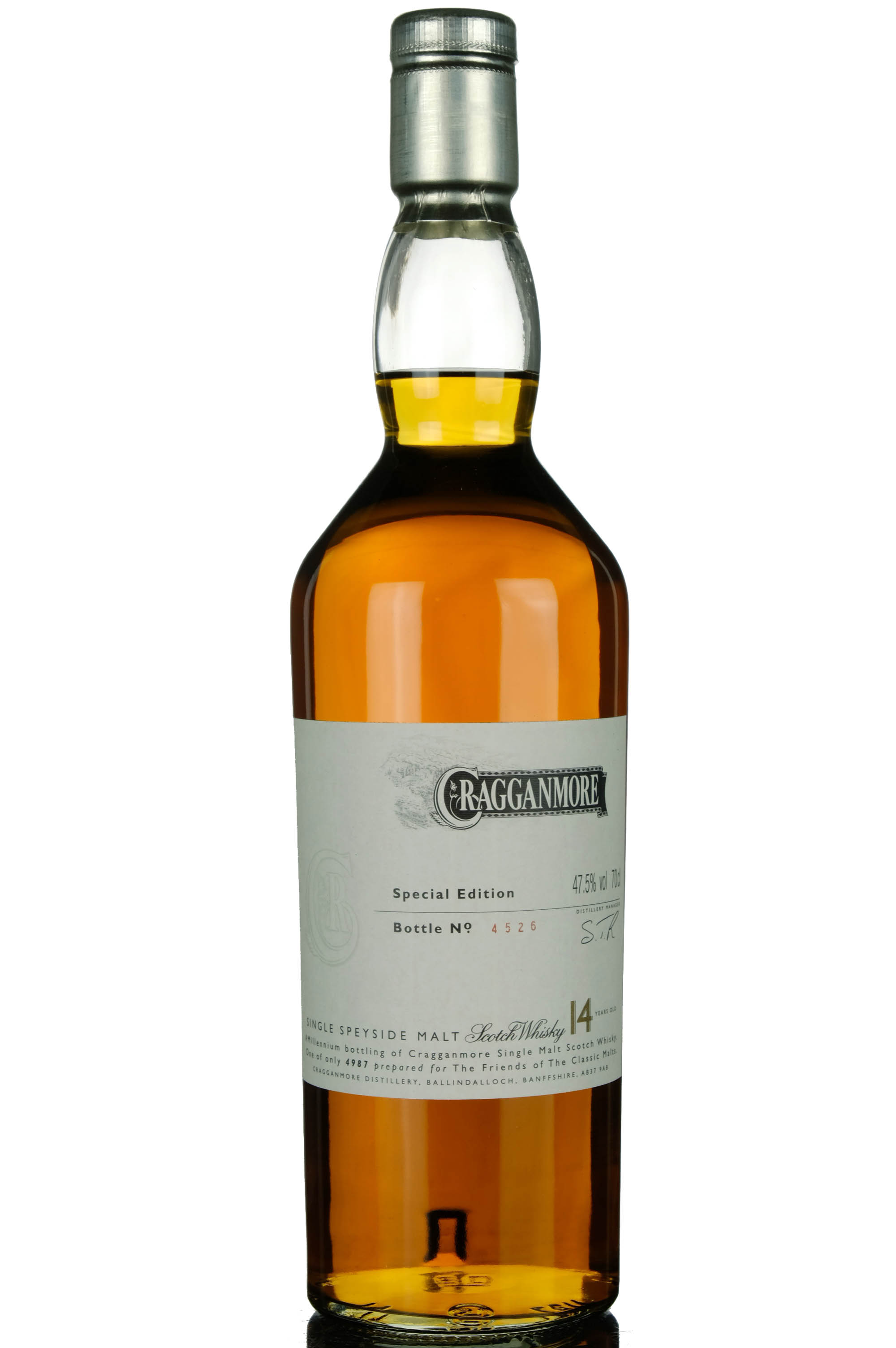 Cragganmore 14 Year Old - Friends Of The Classic Malts - 2000 Release