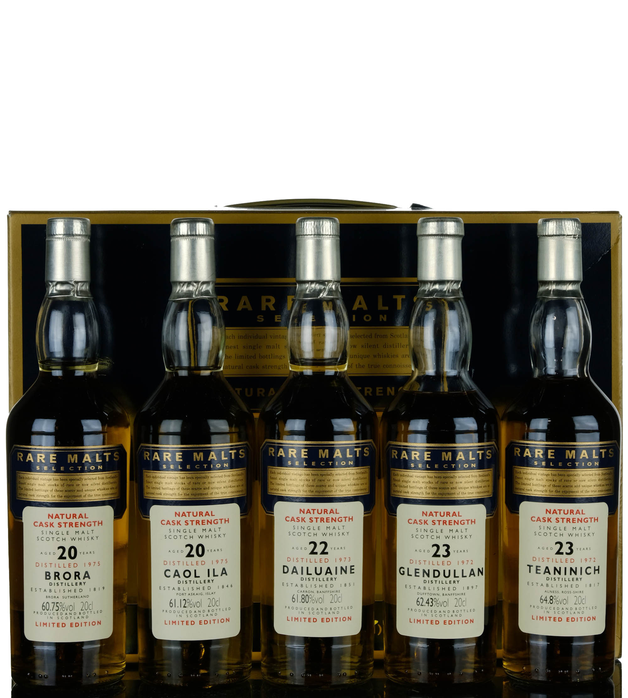 Rare Malts Box Set Edition 1 - Quarter Bottle