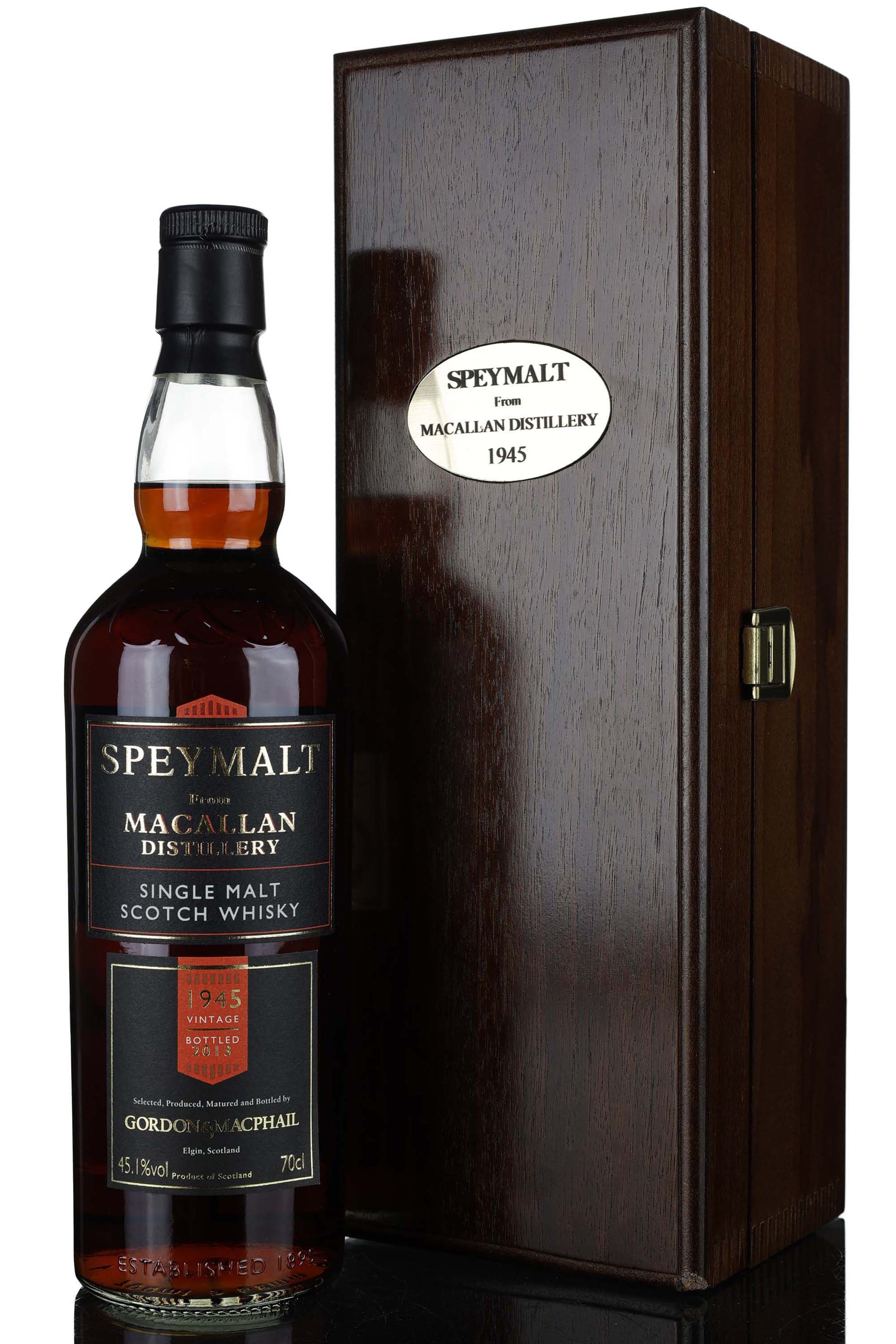 Macallan 1945-2013 - 68 Year Old - Gordon & MacPhail - Speymalt - Casks 106 & 109