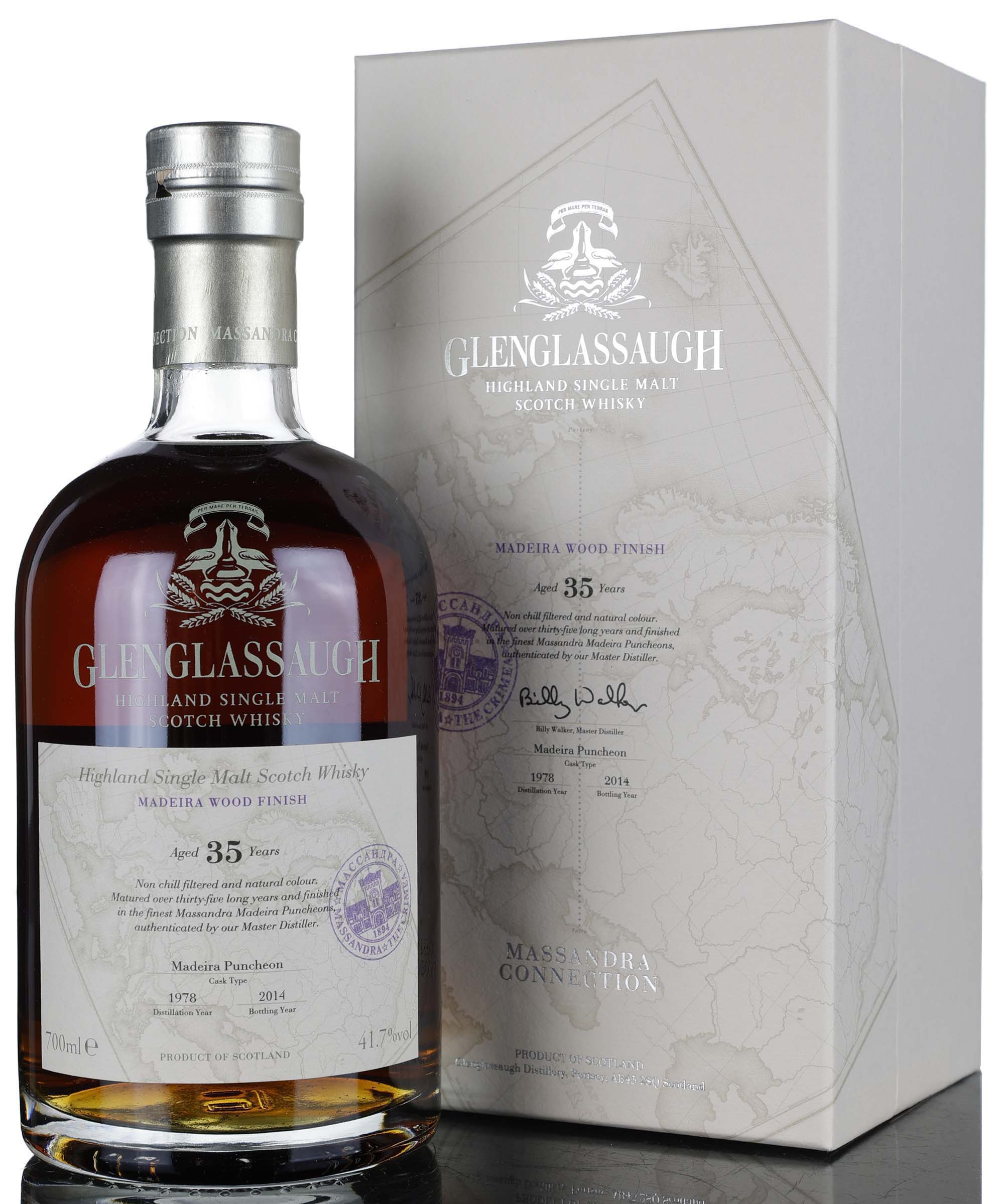 Glenglassaugh 1978-2014 - 35 Year Old - Massandra Connection - Madeira Puncheon