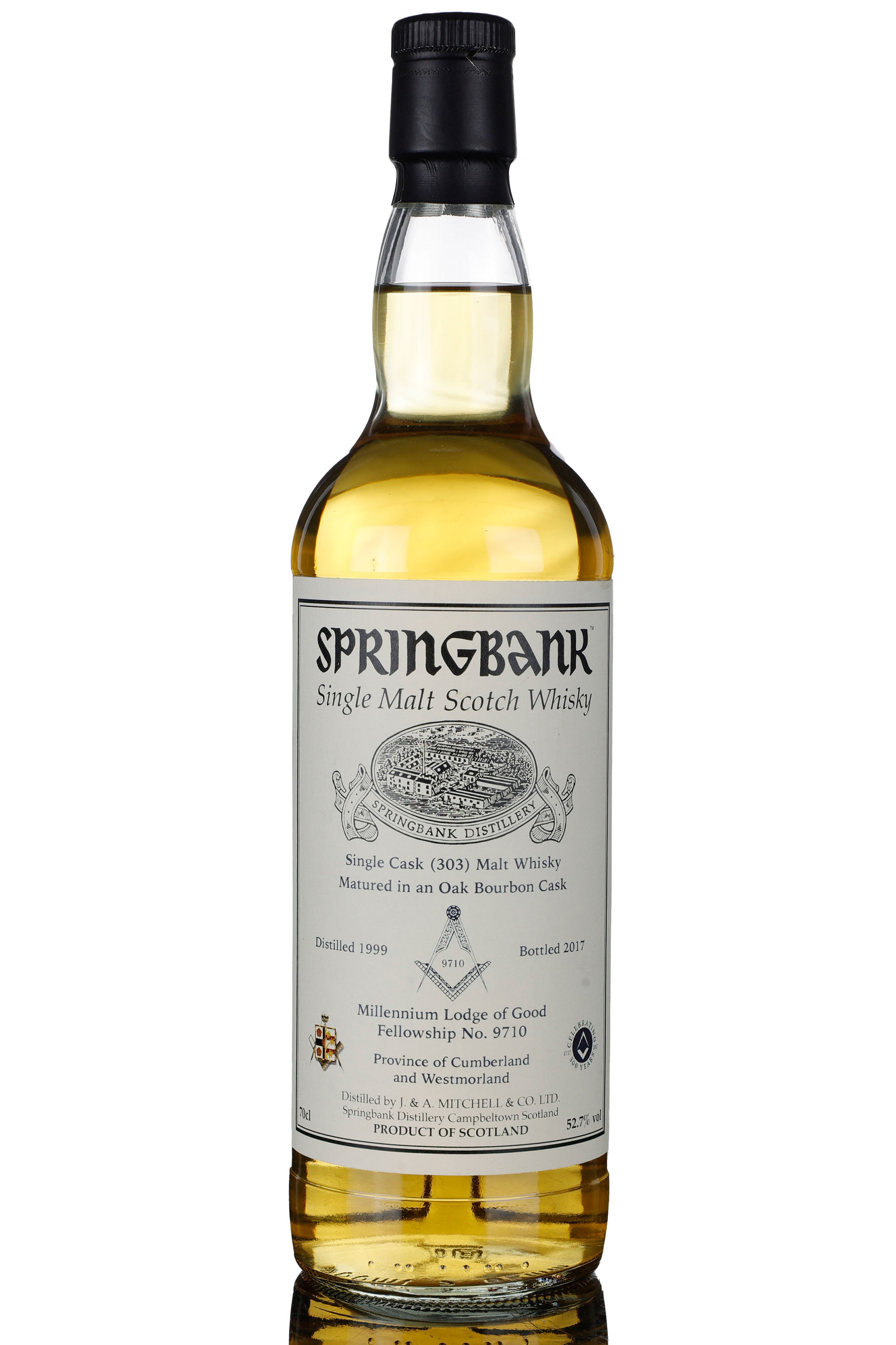 Springbank 1999-2017 - Private Bottling - Single Cask 303