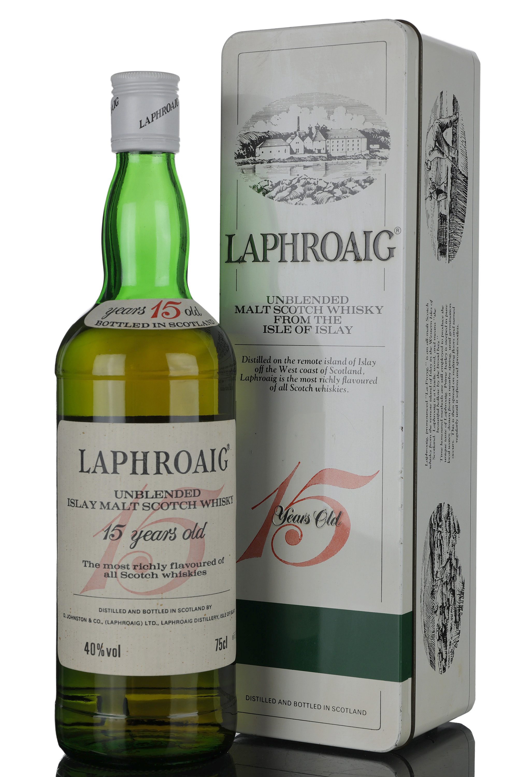 Laphroaig 15 Year Old - Unblended - 1985 Release