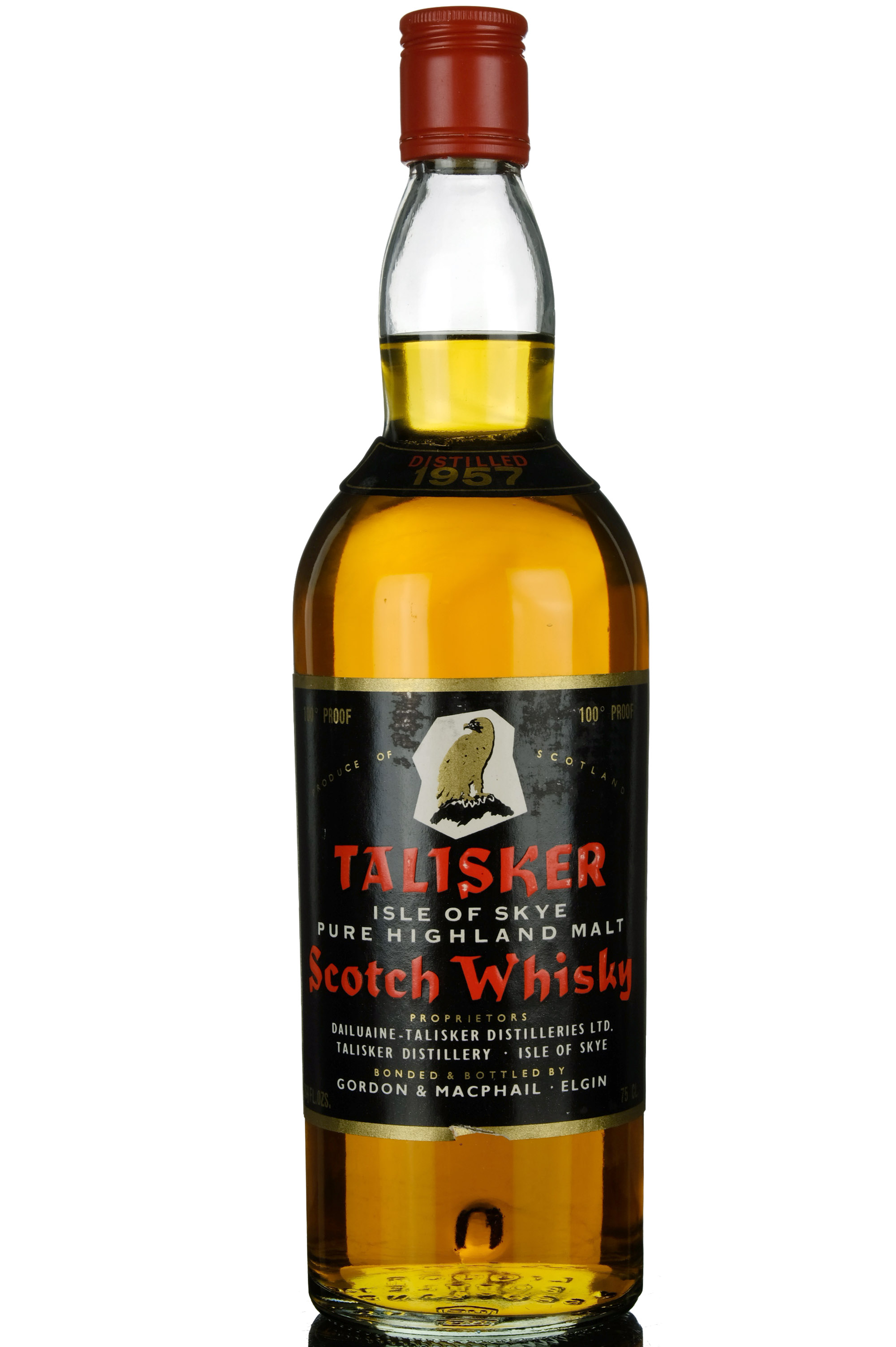 Talisker 1957 - Gordon & MacPhail - 1970s - 100 Proof