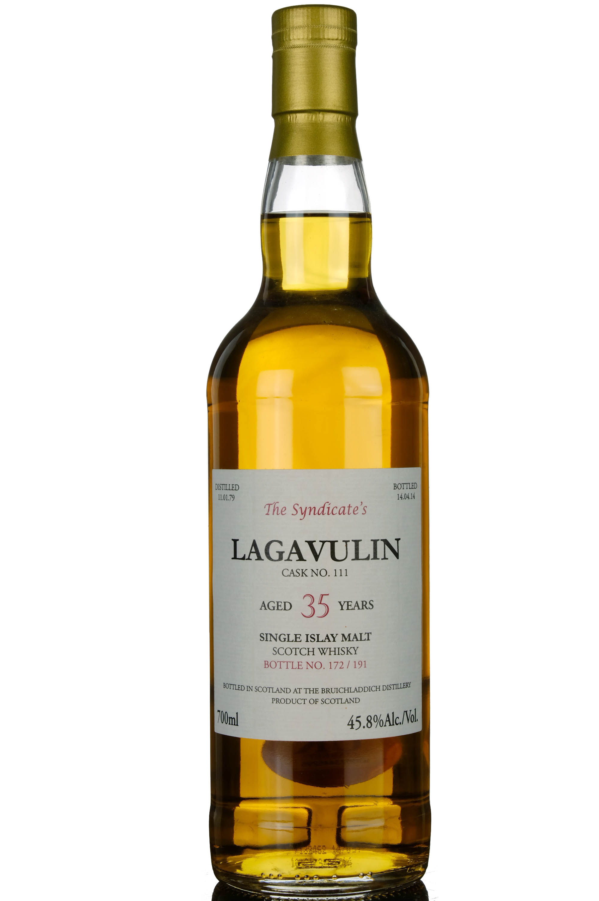 Lagavulin 1979-2014 - 35 Year Old - The Syndicates - Single Cask 111
