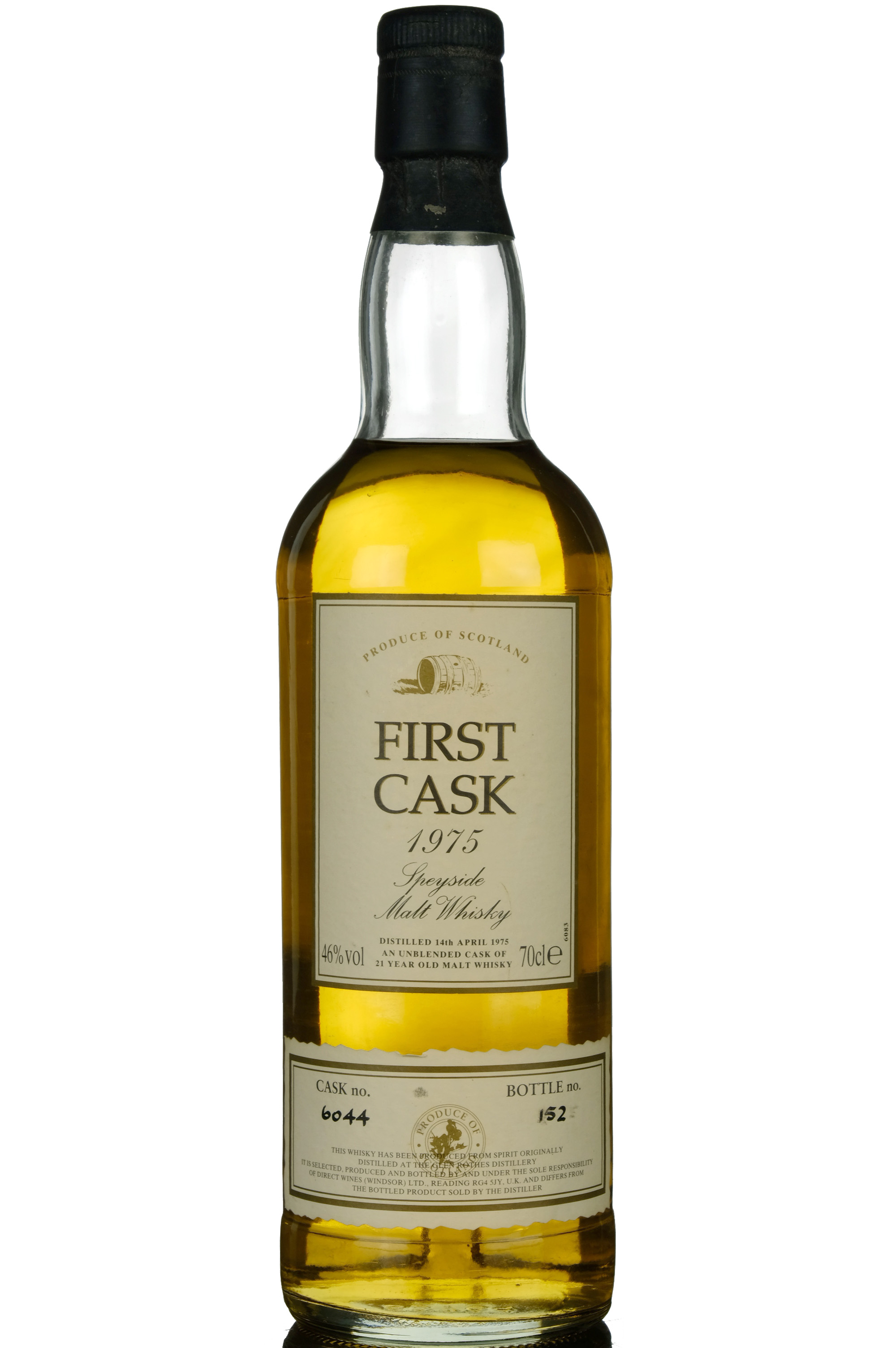 Glenrothes 1975 - 21 Year Old - First Cask - Single Cask 6044