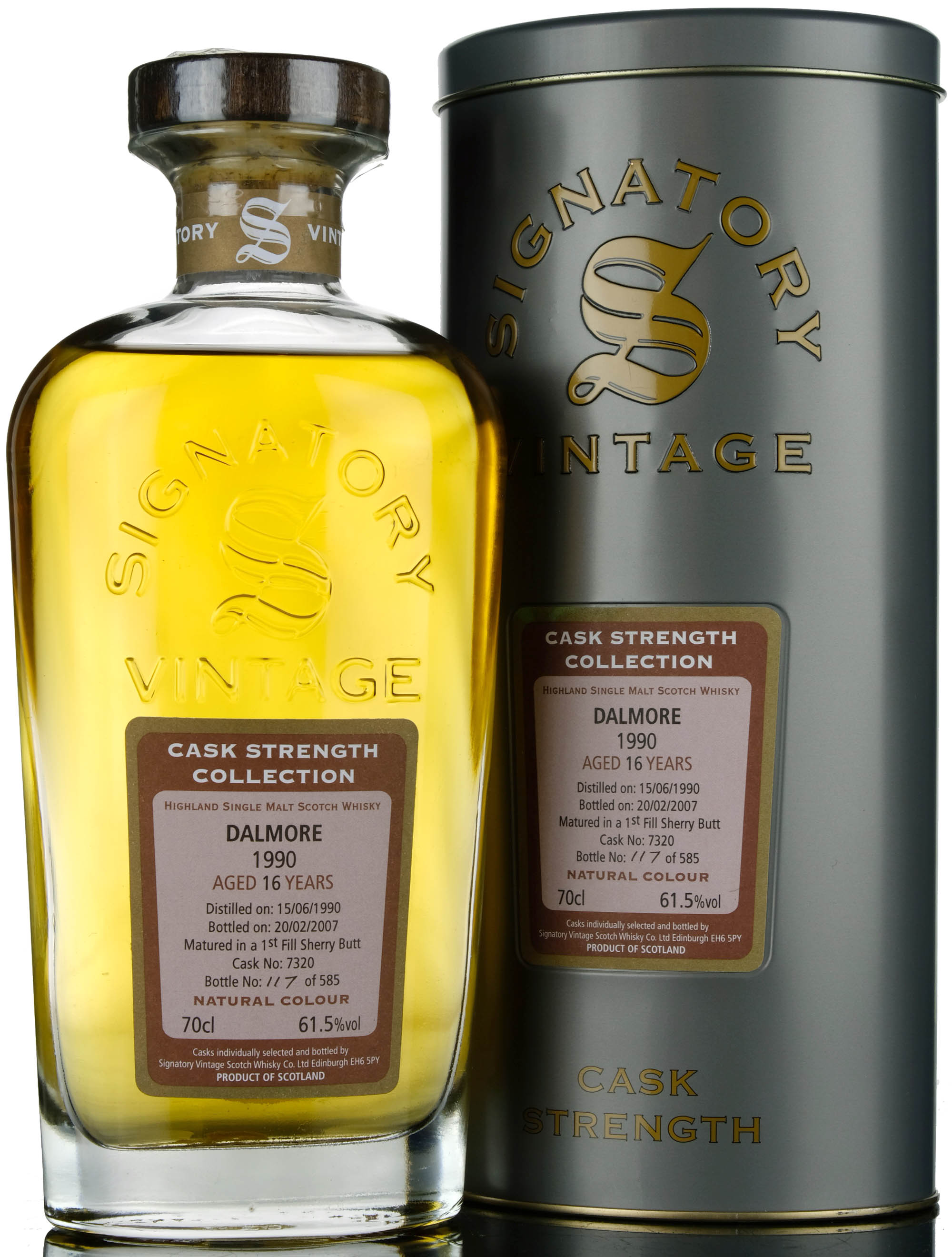 Dalmore 1990 - 2007 16 Signatory Vintage Collection Single Ca