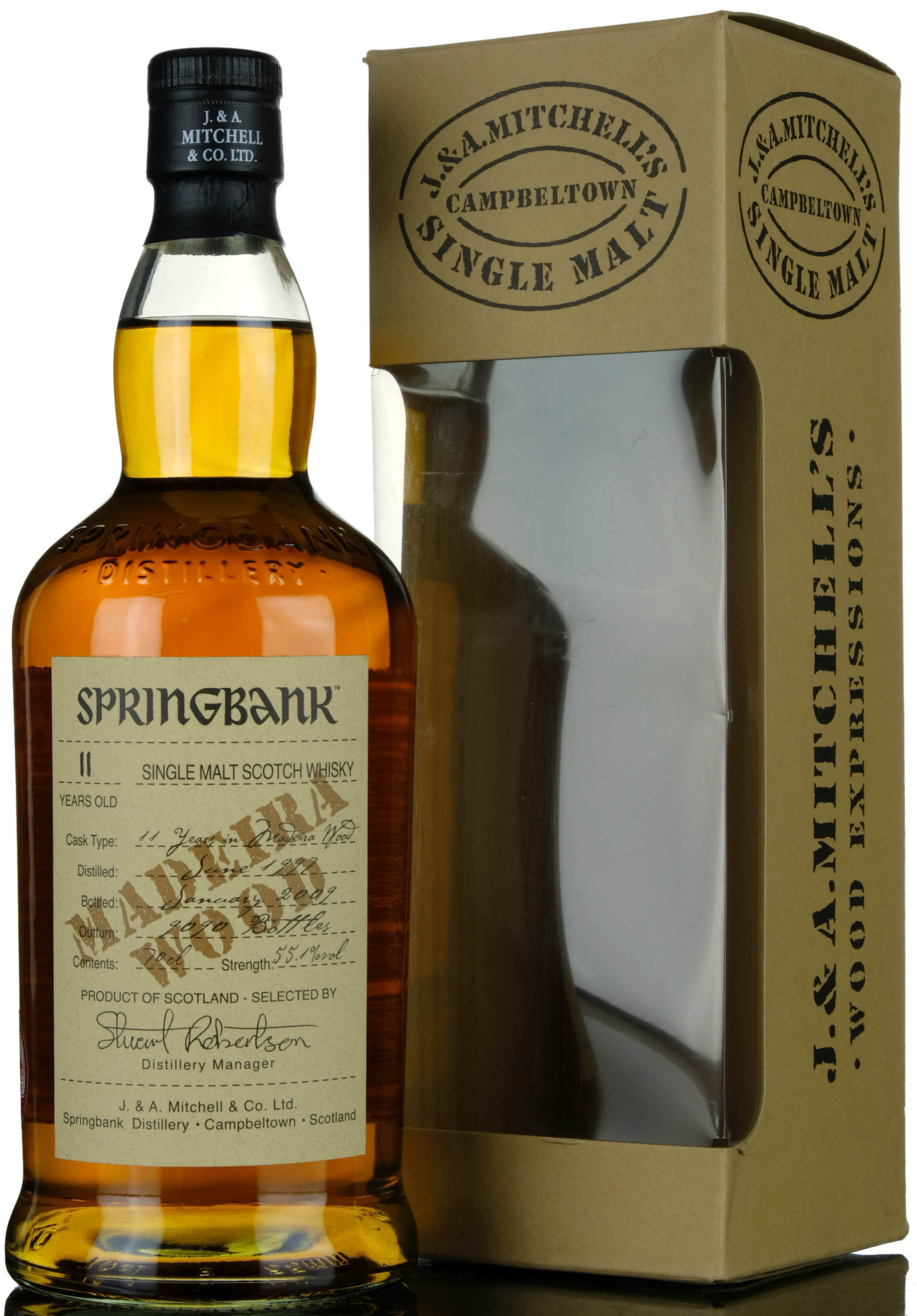 Springbank 1997-2009 - 11 Year Old - Madeira Wood
