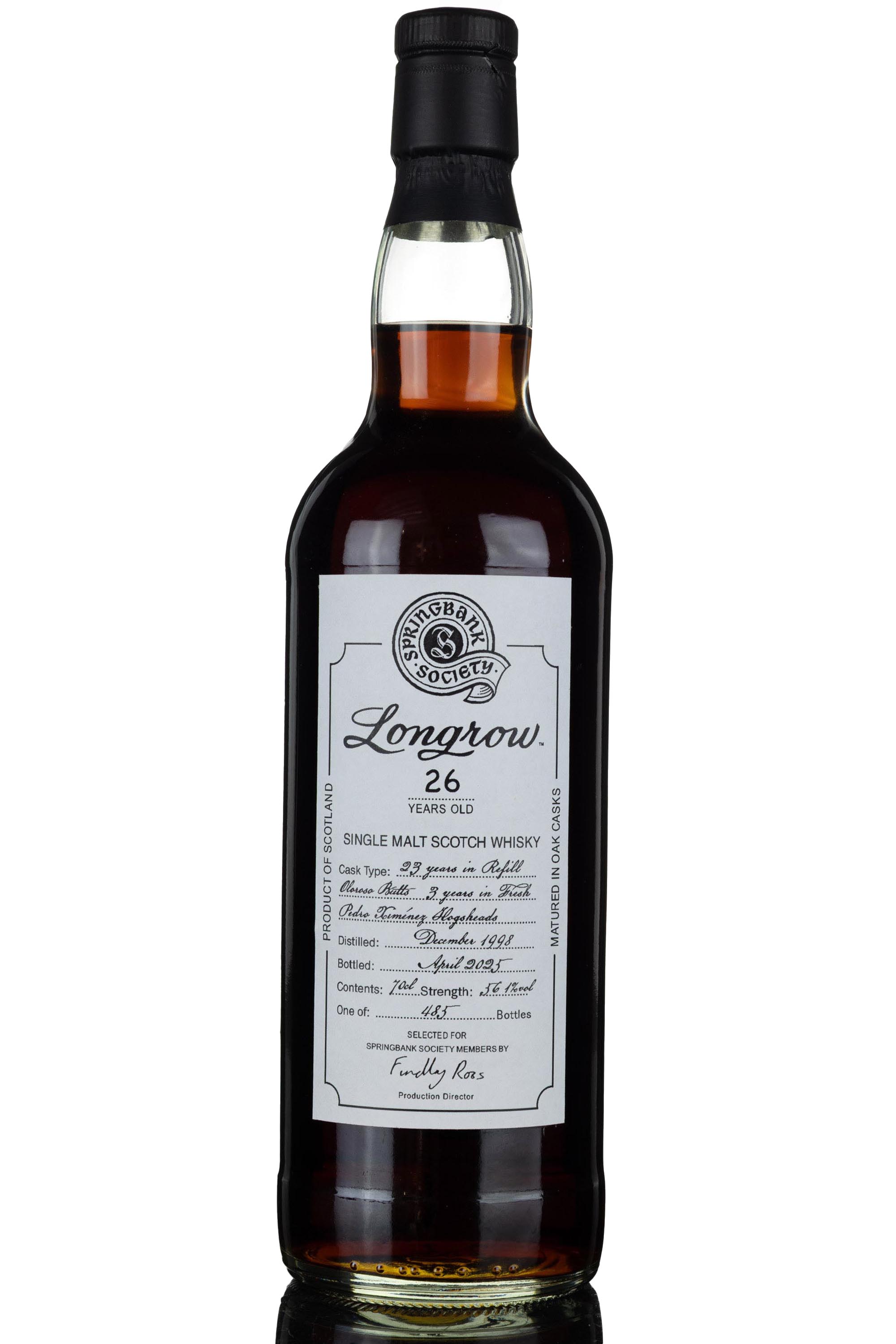 Longrow 1998-2025 - 26 Year Old - Society Exclusive