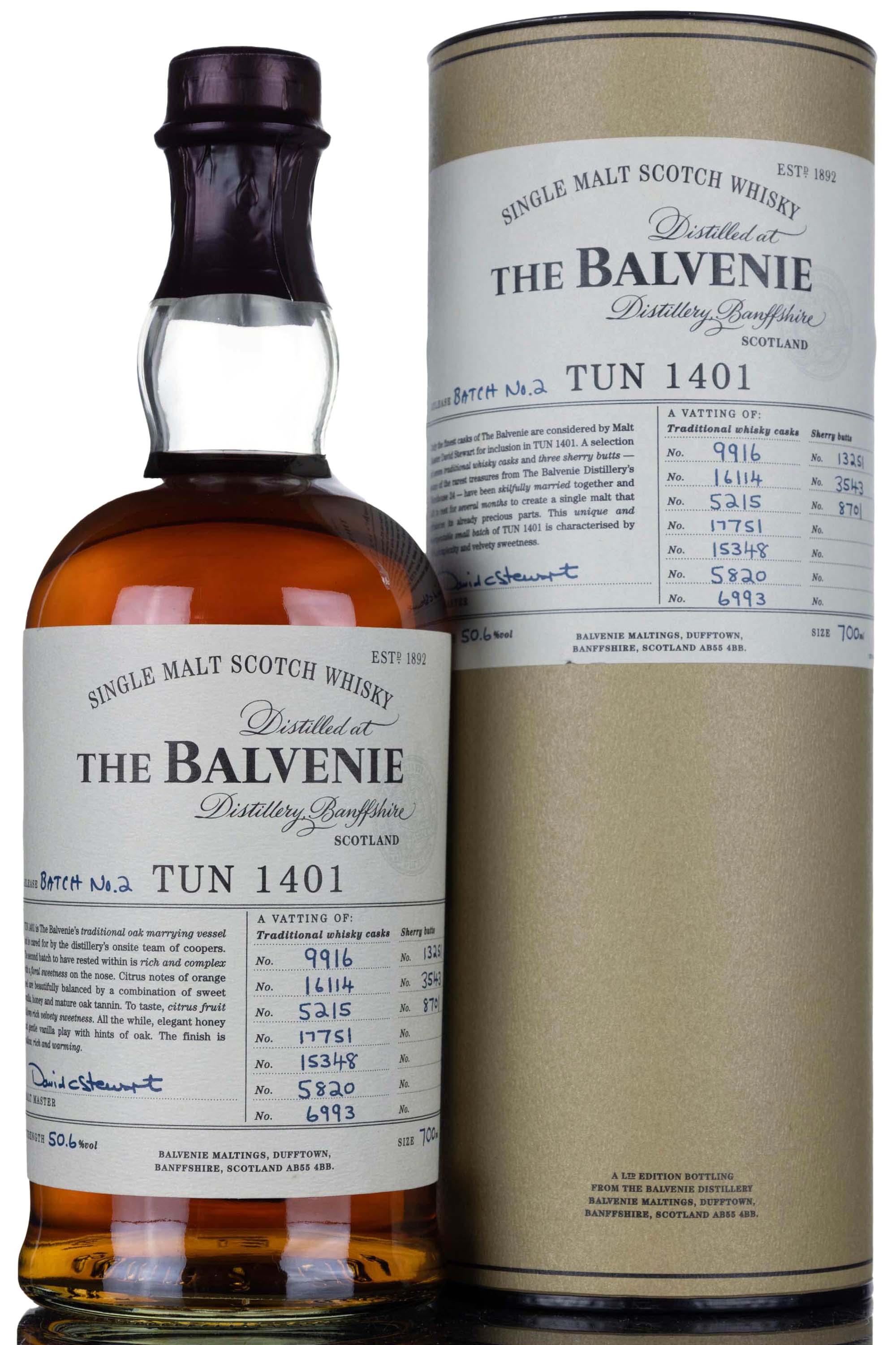 Balvenie Tun 1401 - Batch 2 - 2011 Release